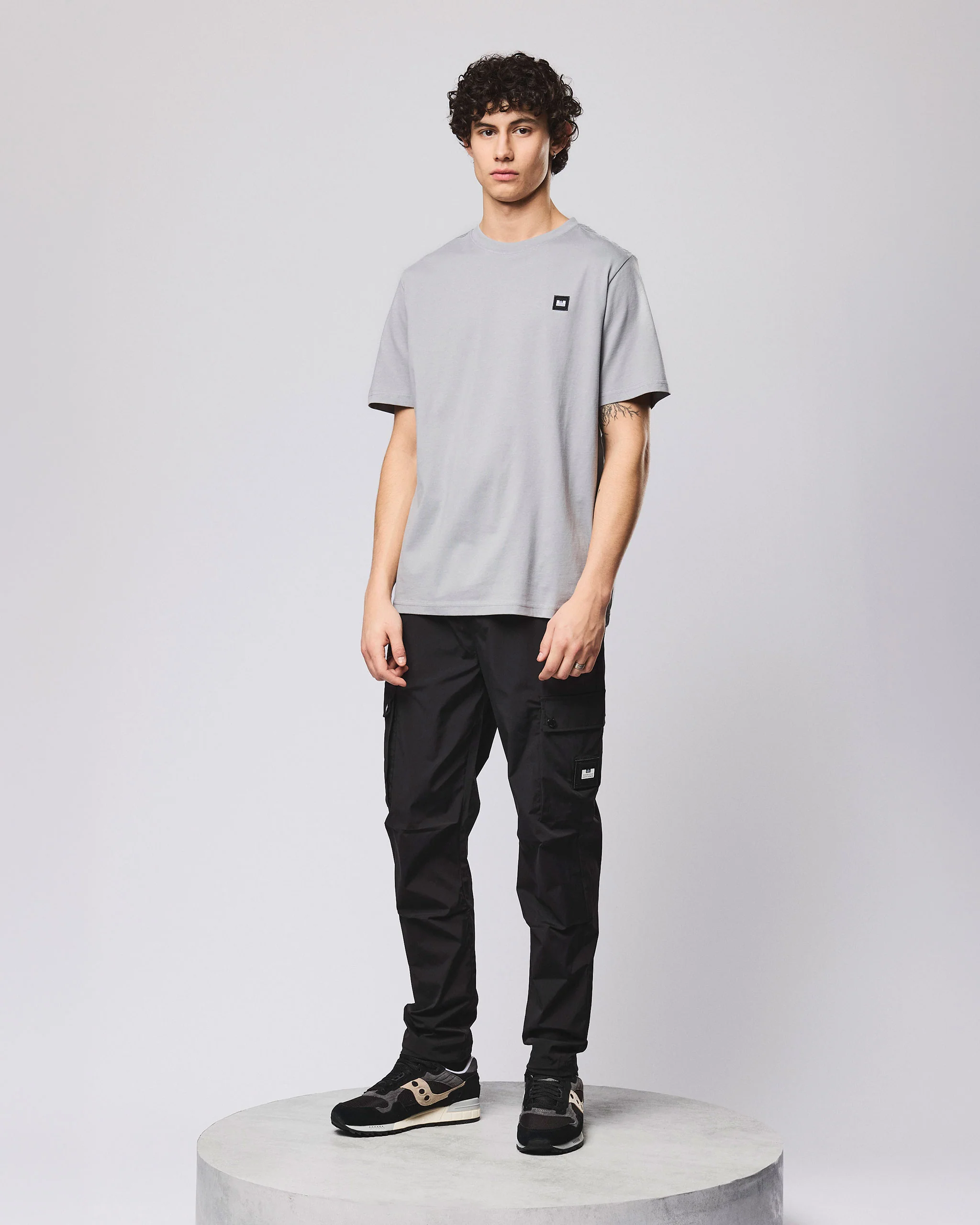 Garcia T-Shirt Smokey Grey - Image 4