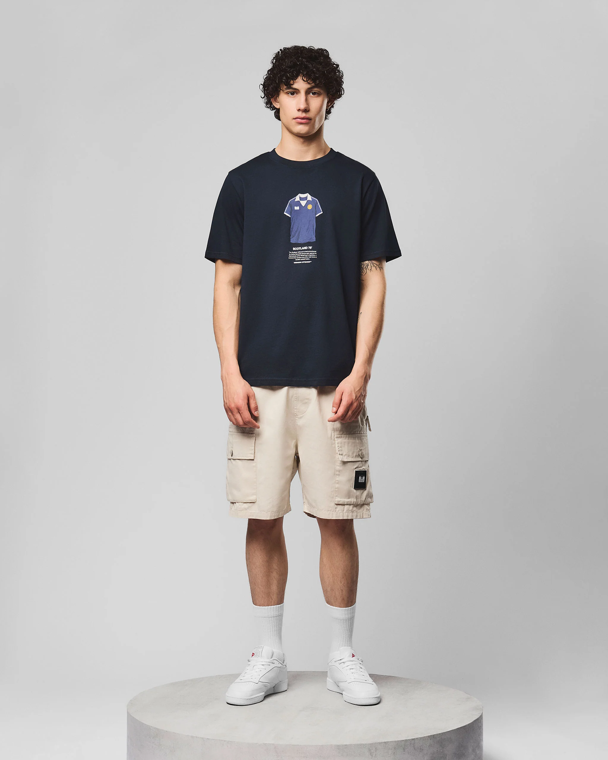 Gemmill Graphic T-Shirt Navy - Image 4