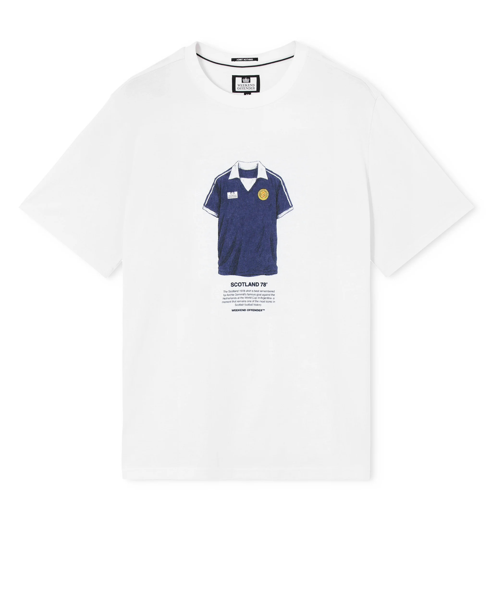 Gemmill Graphic T-Shirt White