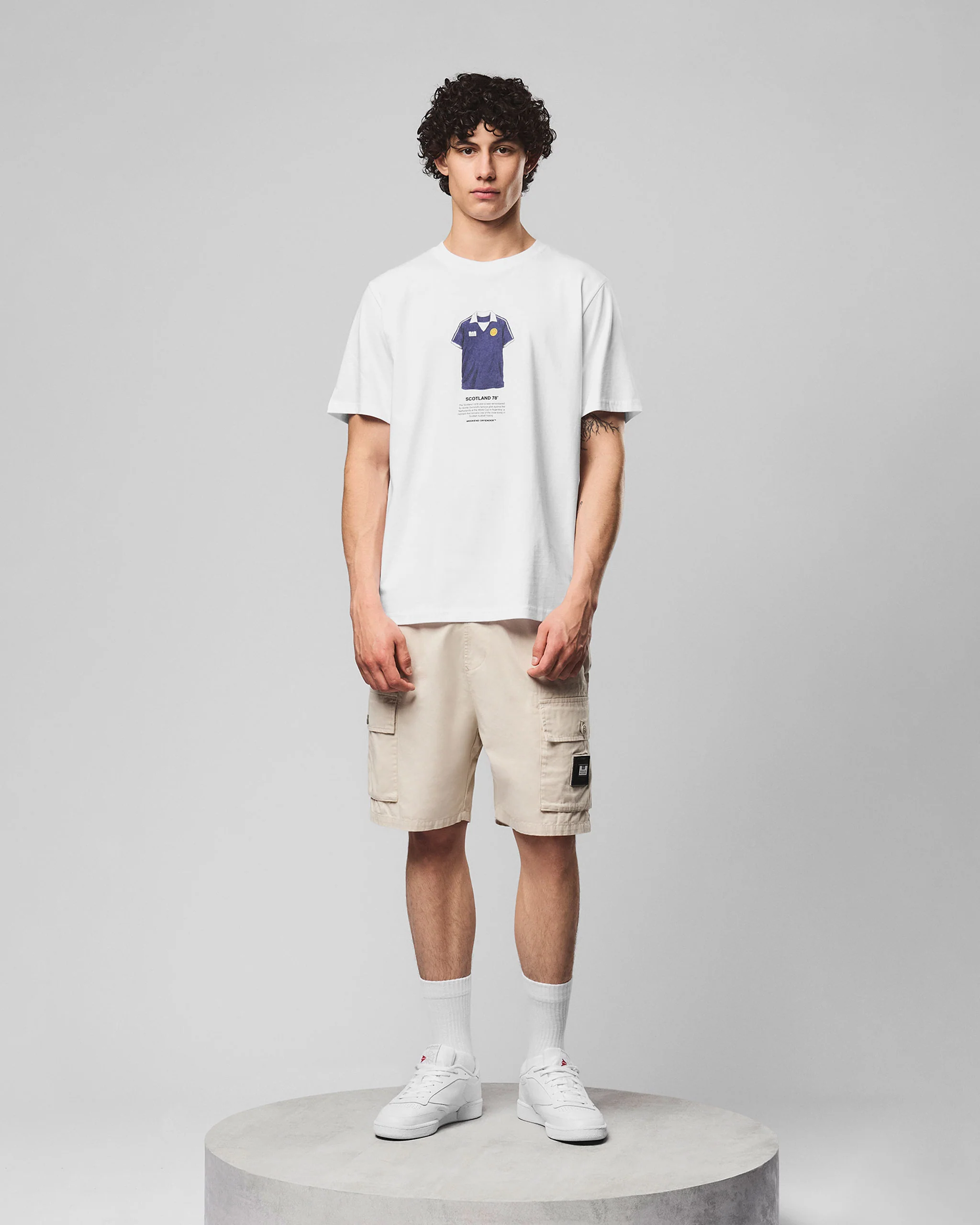 Gemmill Graphic T-Shirt White - Image 4