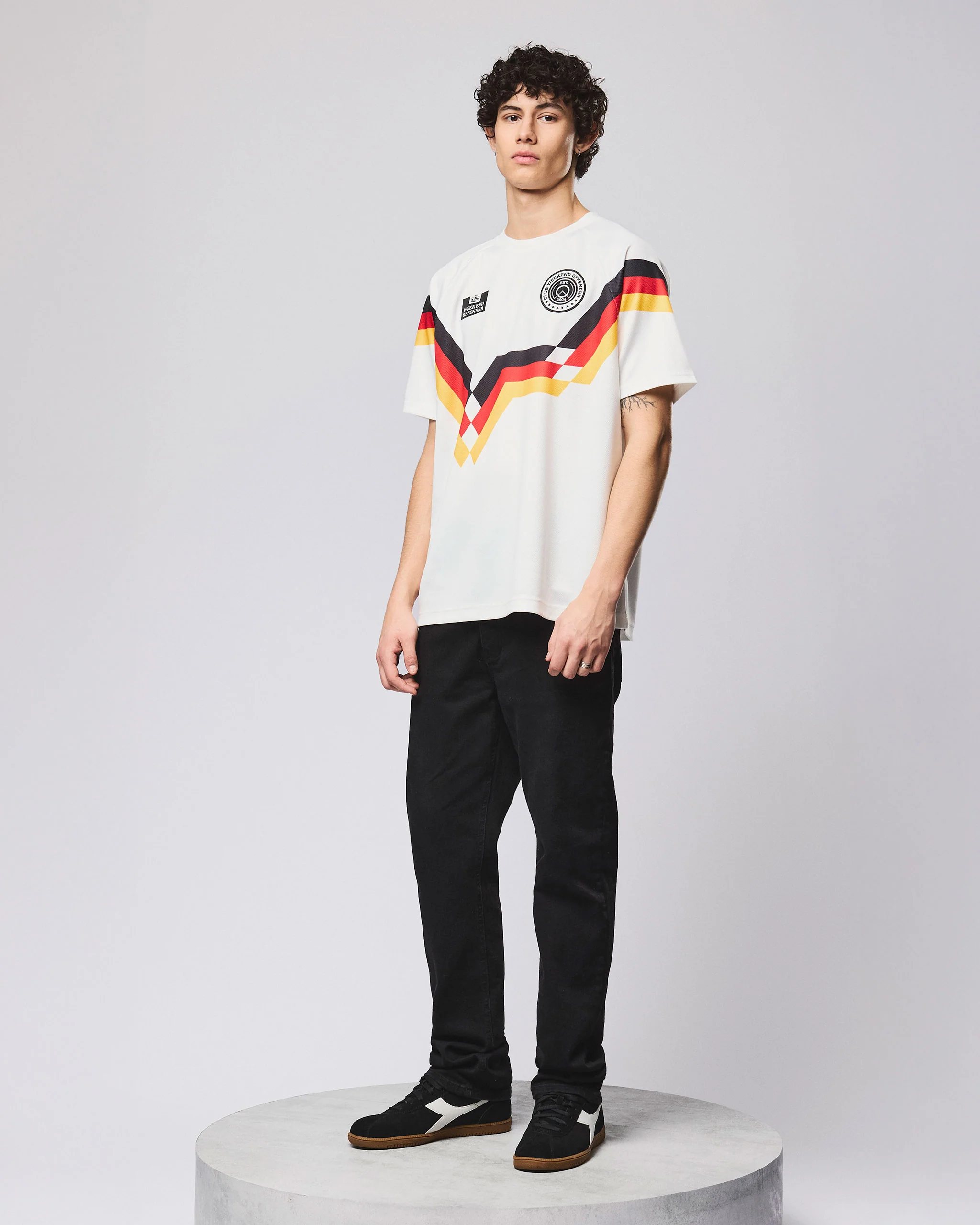 Germany Football Shirt White - Image 2