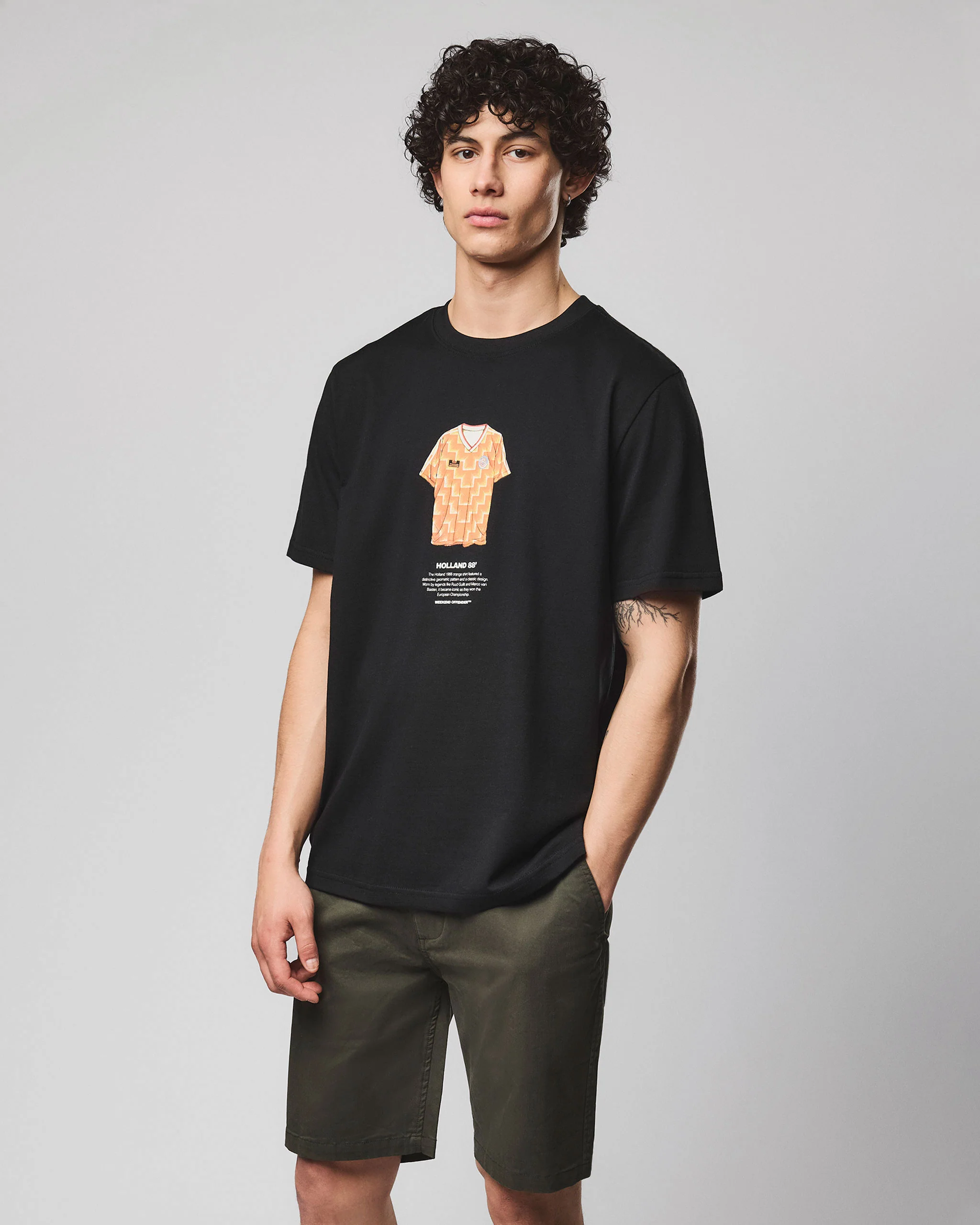 Gullit Graphic T-Shirt Black - Image 3