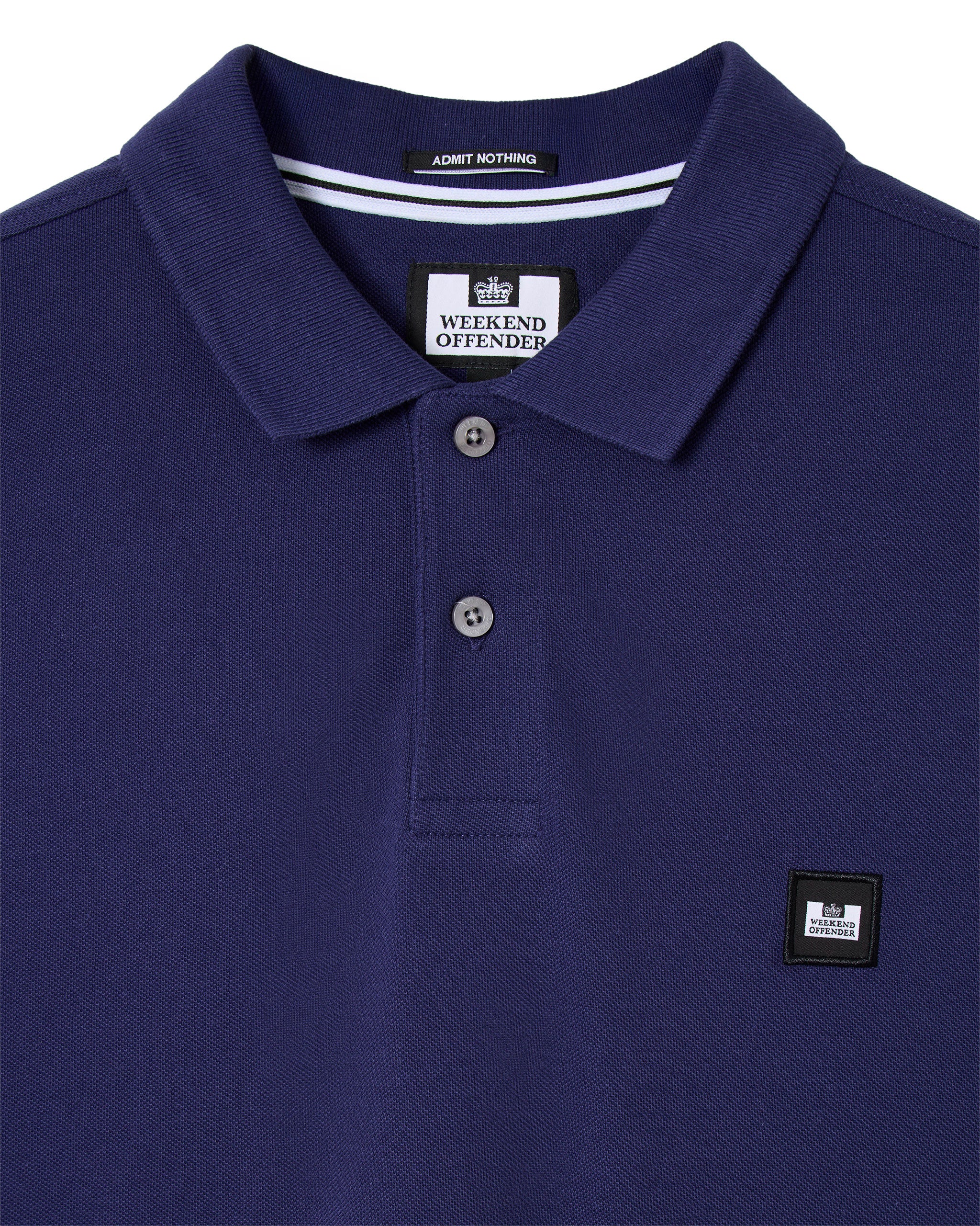 Heathcote Polo Shirt Dark Sapphire Blue - Image 5