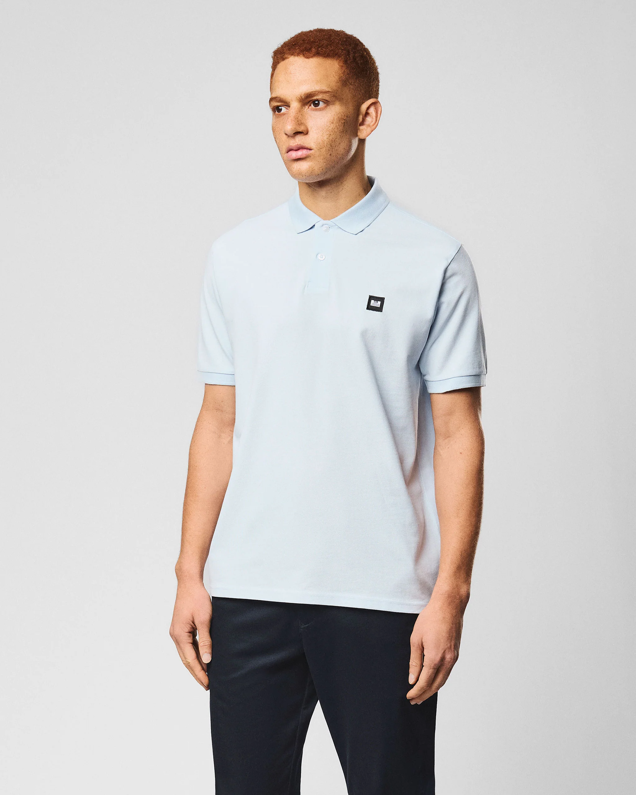 Heathcote Polo Shirt Sky Blue - Image 2