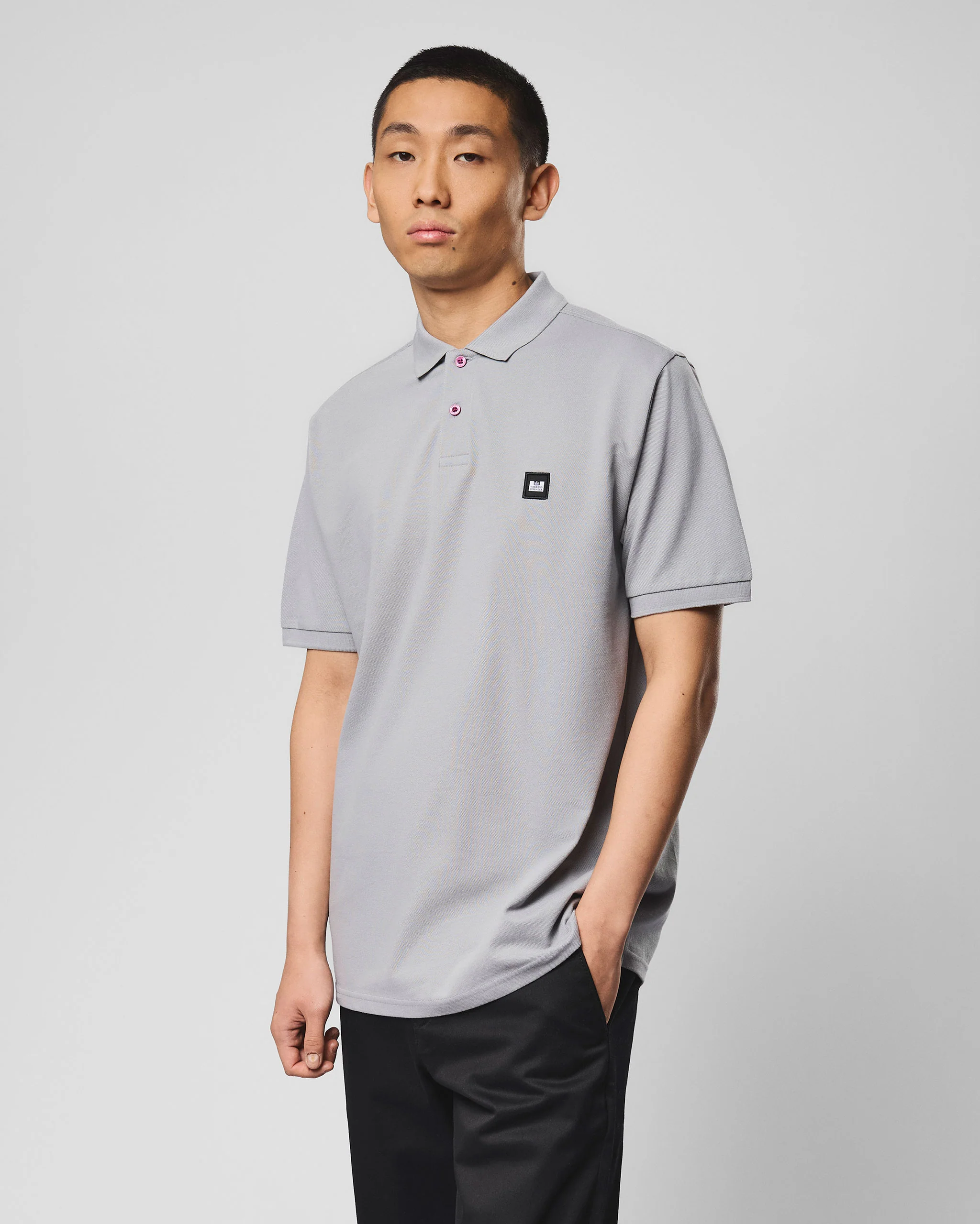 Heathcote Polo Shirt Smokey Grey - Image 2