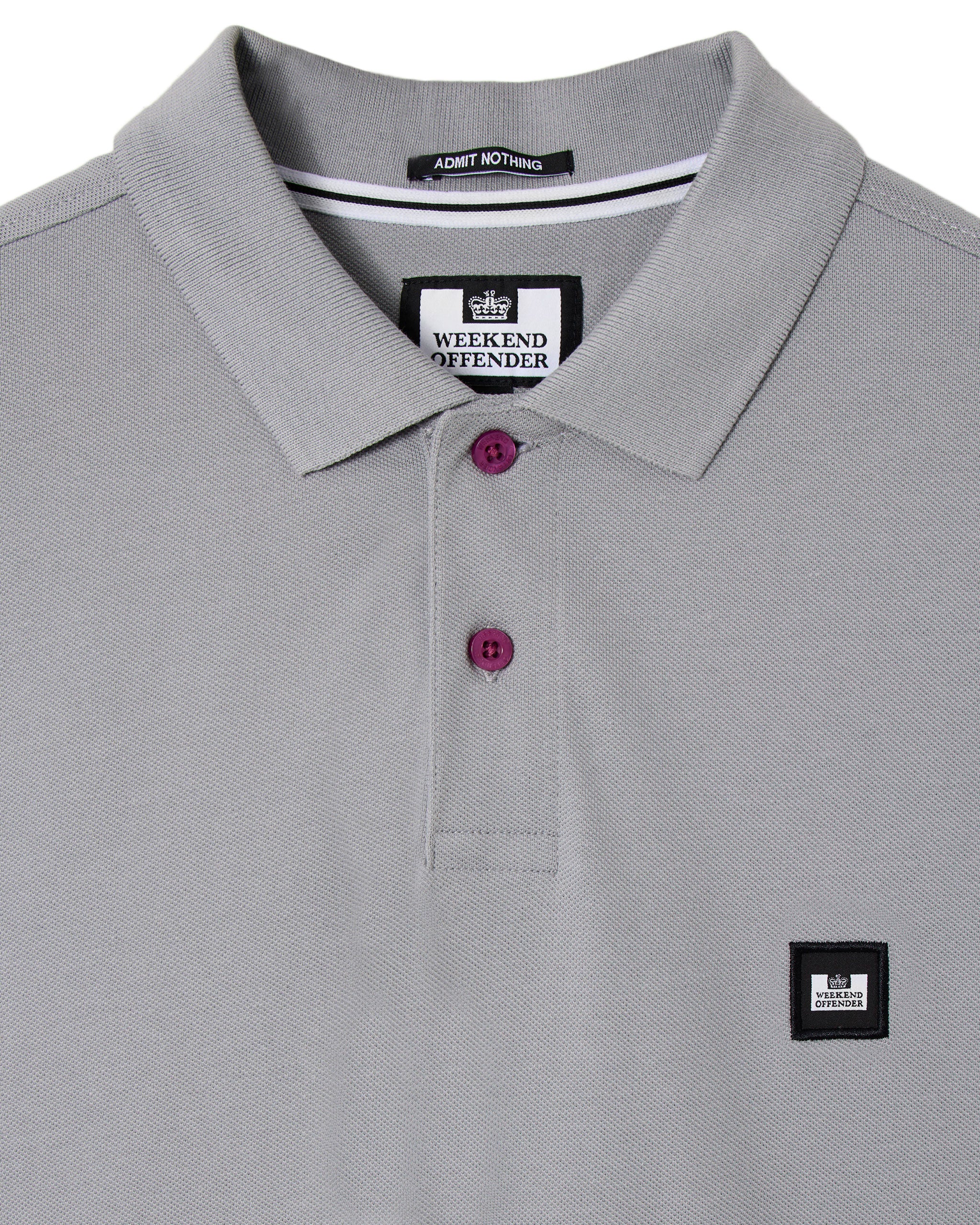 Heathcote Polo Shirt Smokey Grey - Image 5
