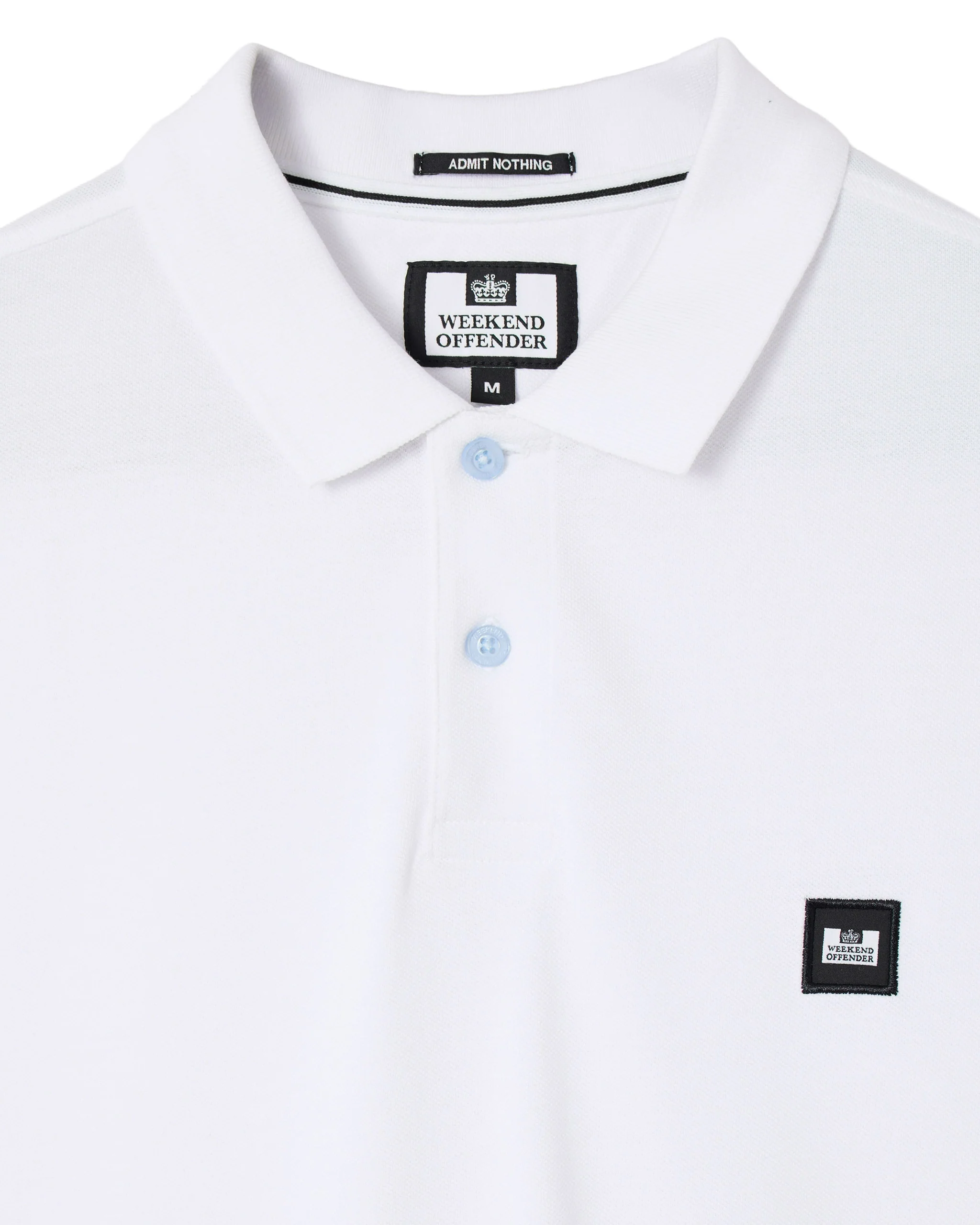 Heathcote Polo Shirt White - Image 5