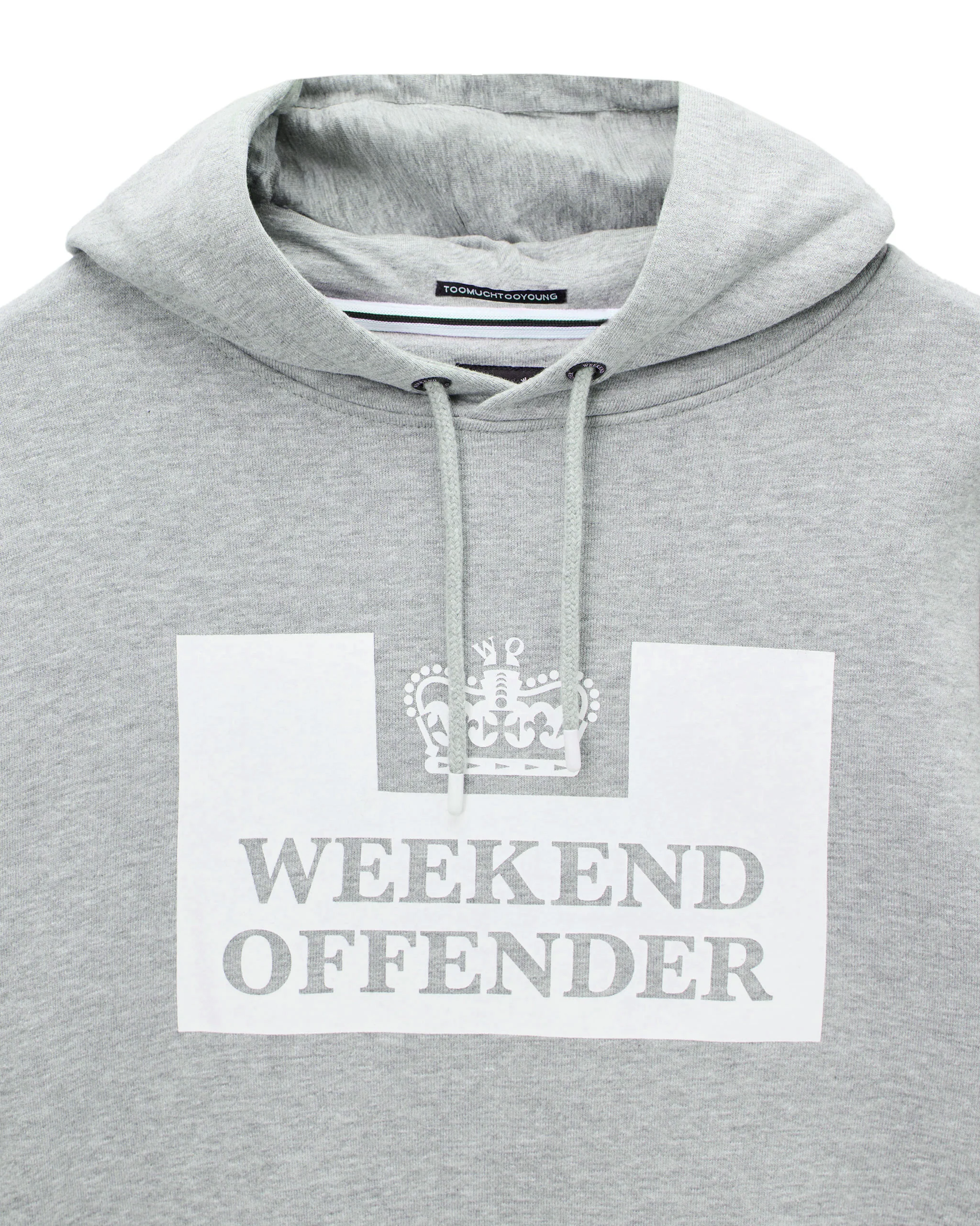 HM Service Classic Hoodie Grey Marl - Image 5