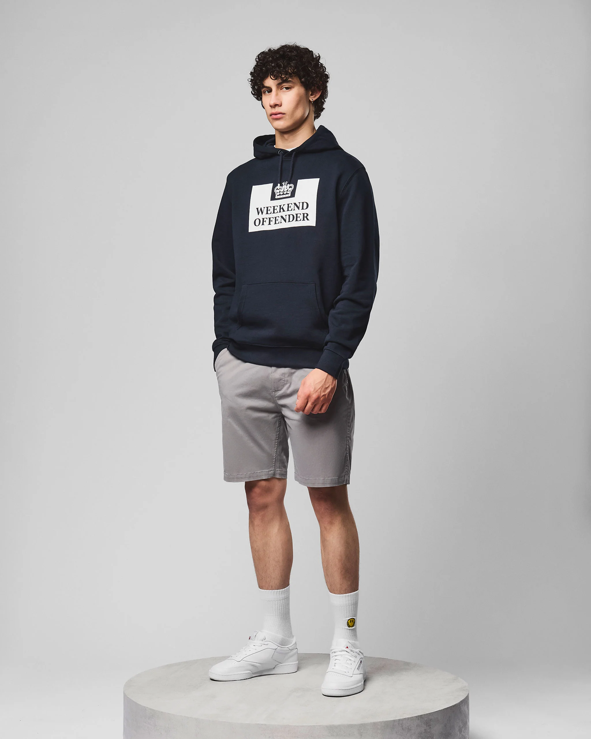 HM Service Classic Hoodie Navy - Image 3
