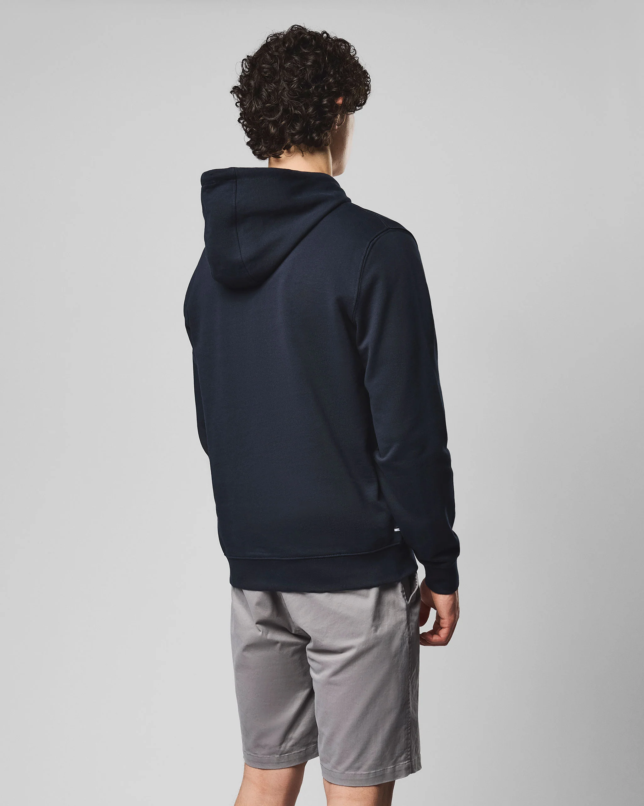 HM Service Classic Hoodie Navy - Image 4