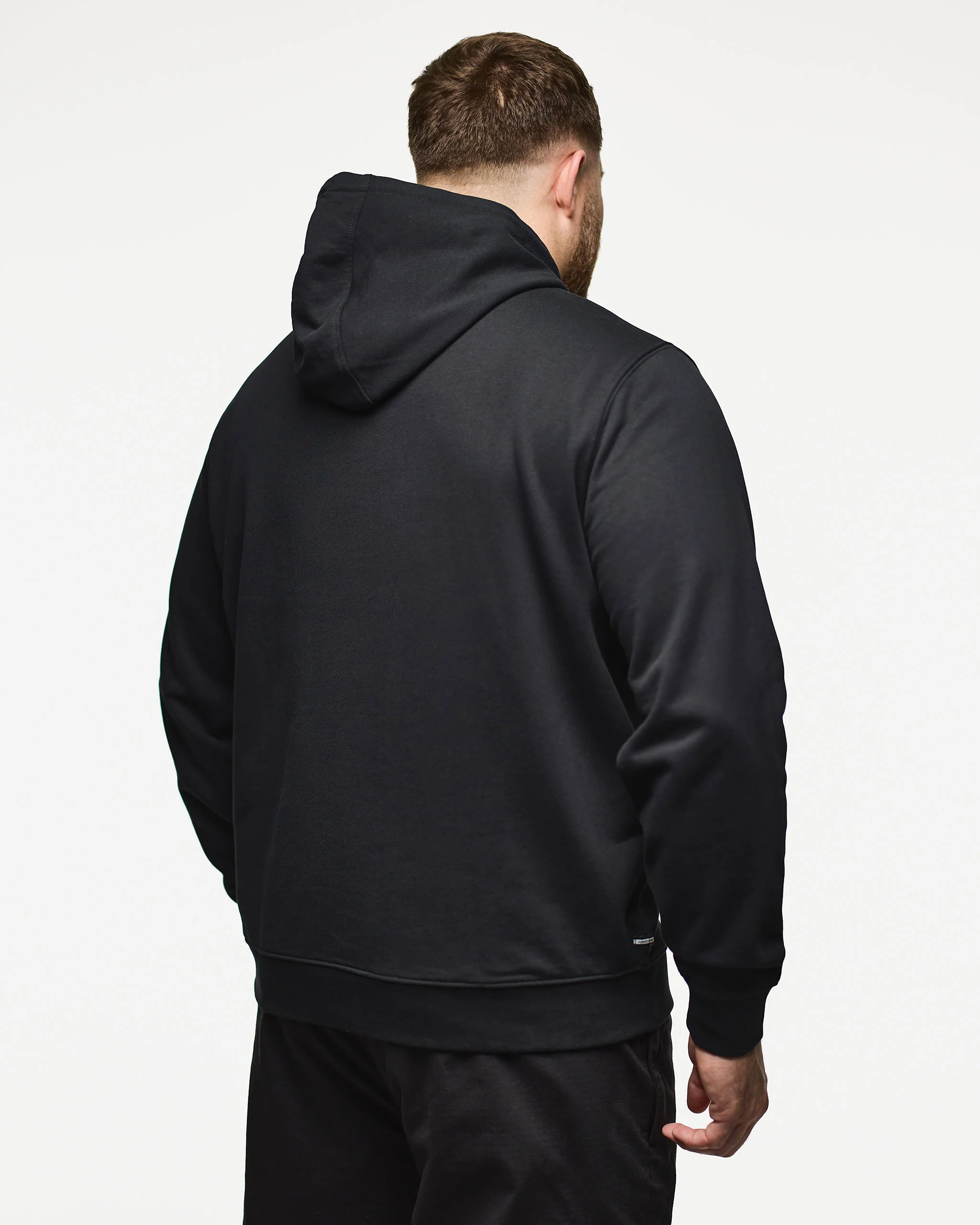 Plus Size - HM Service Classic Hoodie Black - Image 4