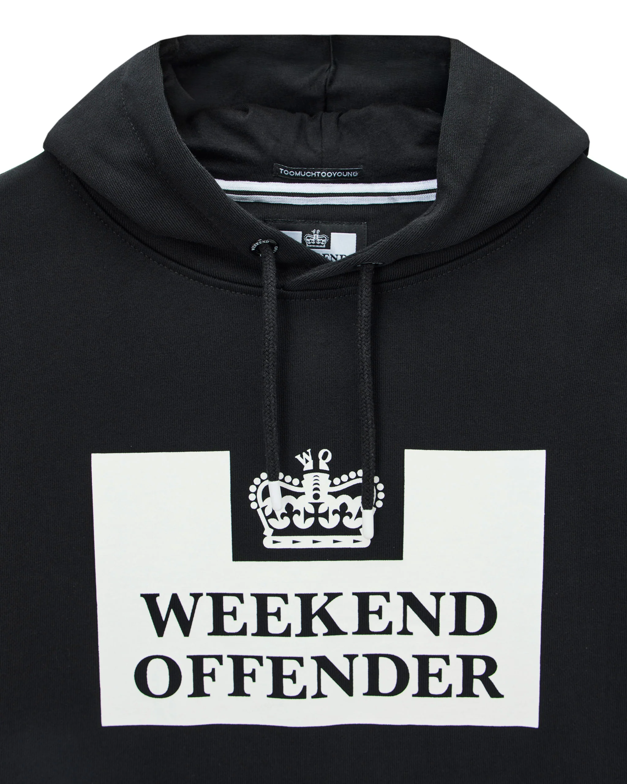 Plus Size - HM Service Classic Hoodie Black - Image 5