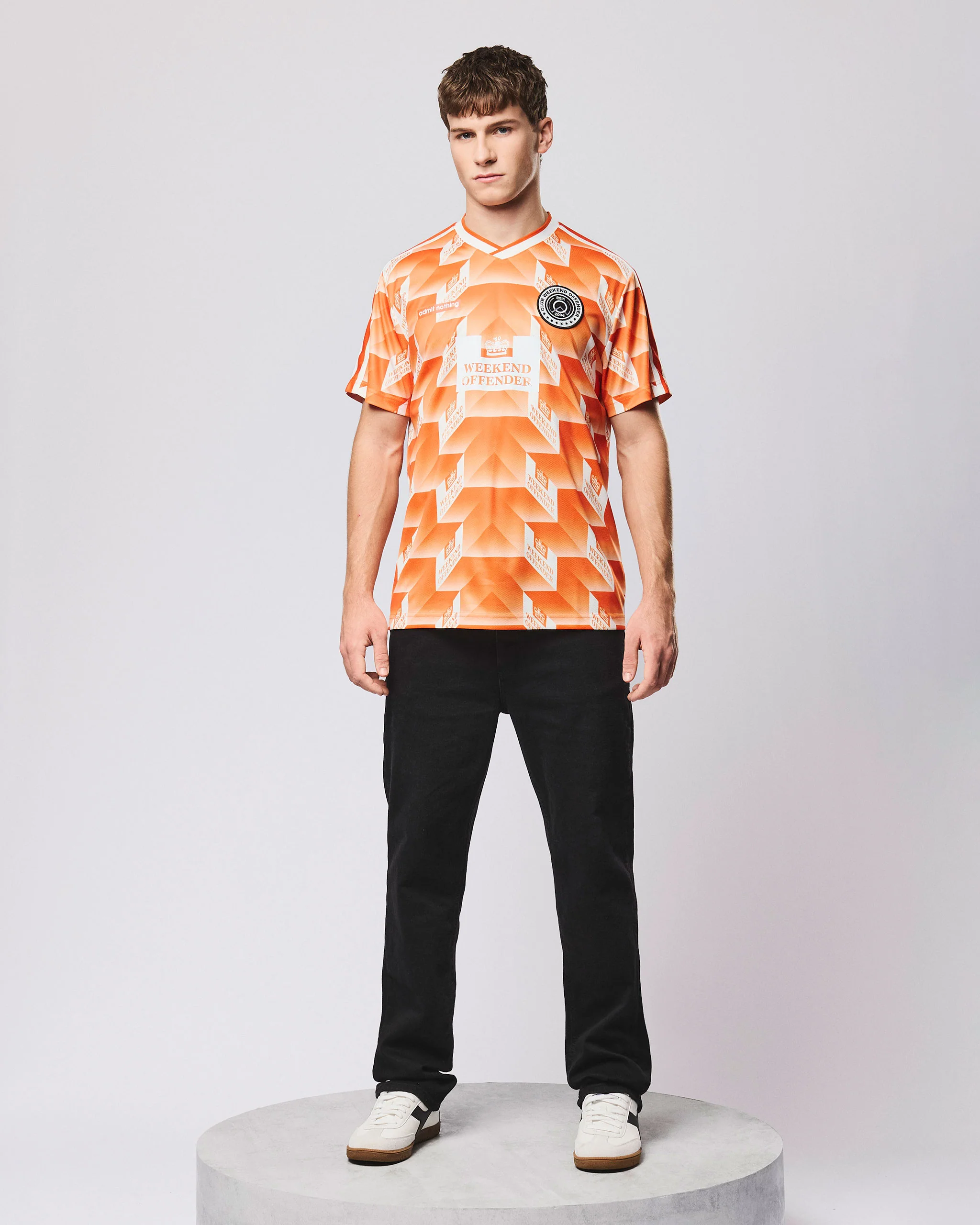 Holland Football Shirt Orange - Image 2