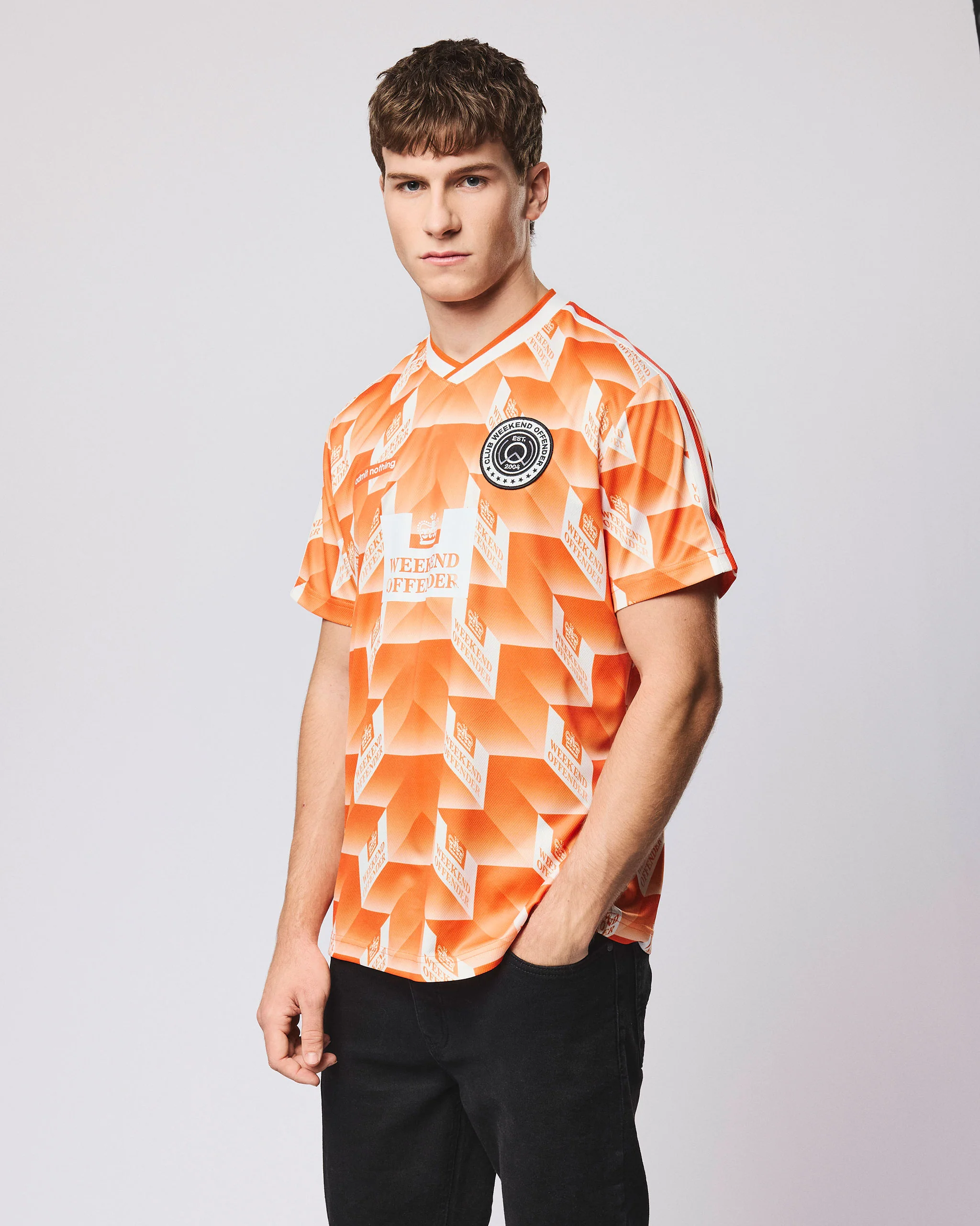 Holland Football Shirt Orange - Image 3