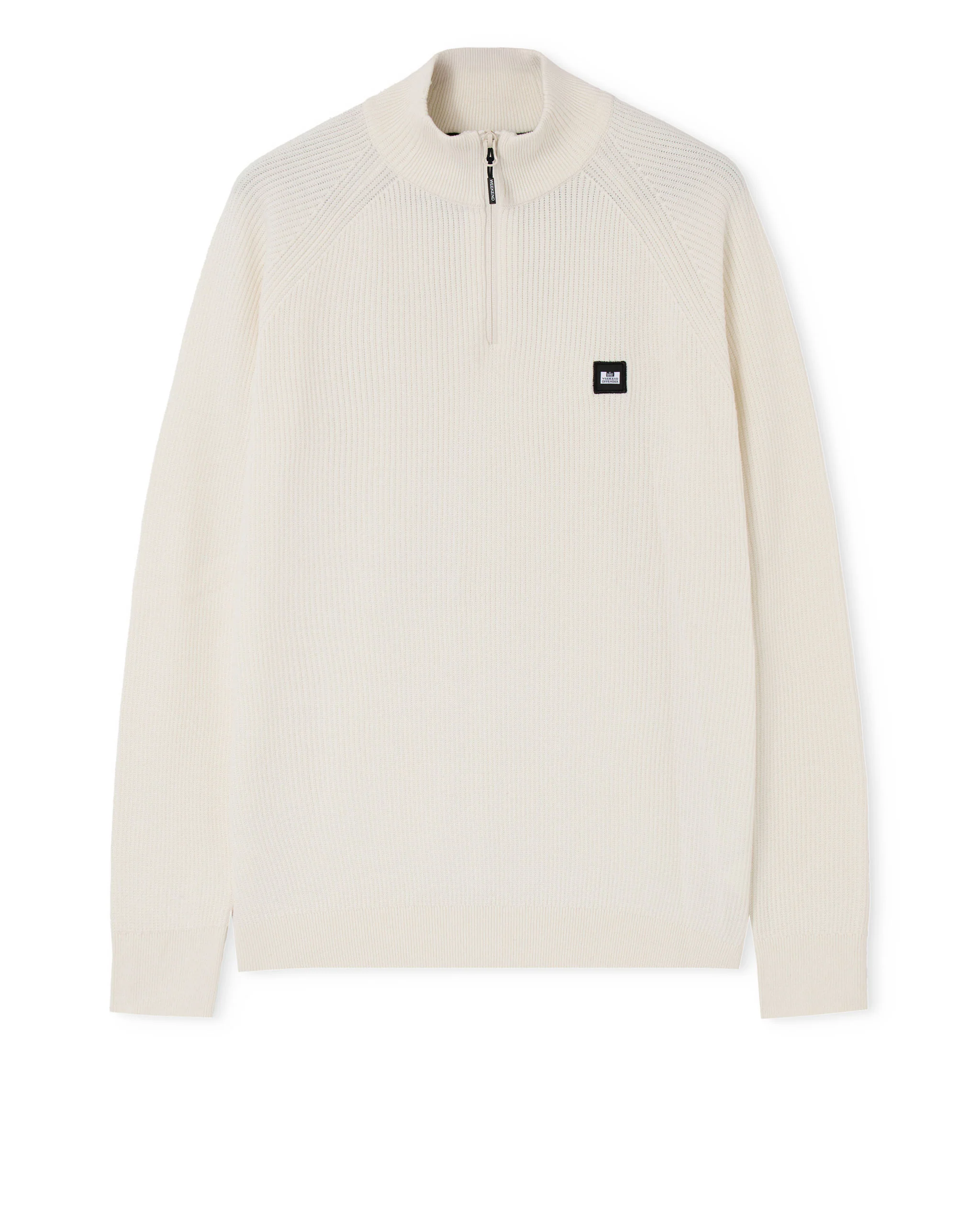 Isser Quarter Zip Jumper Ivory