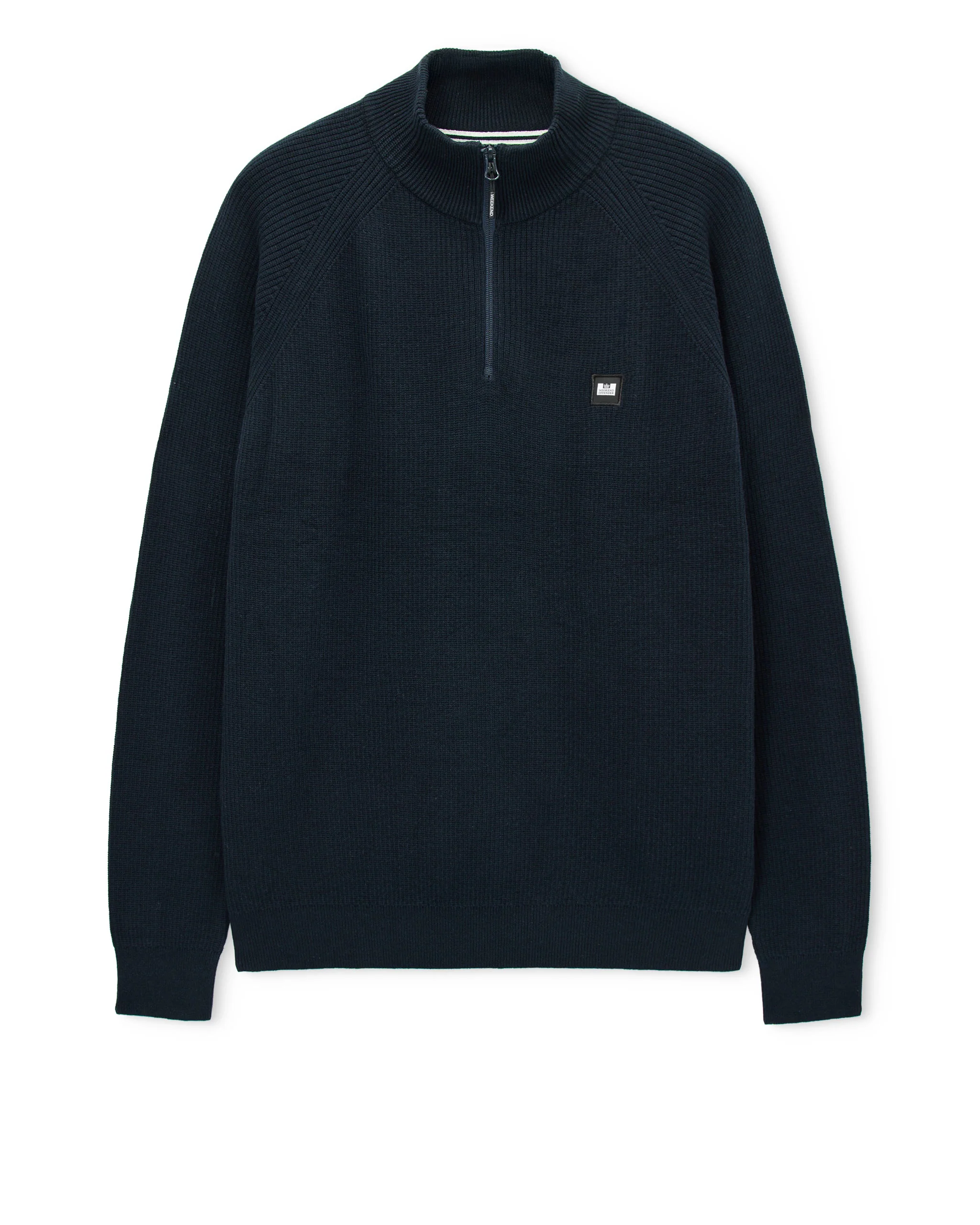 Isser Quarter Zip Jumper Navy