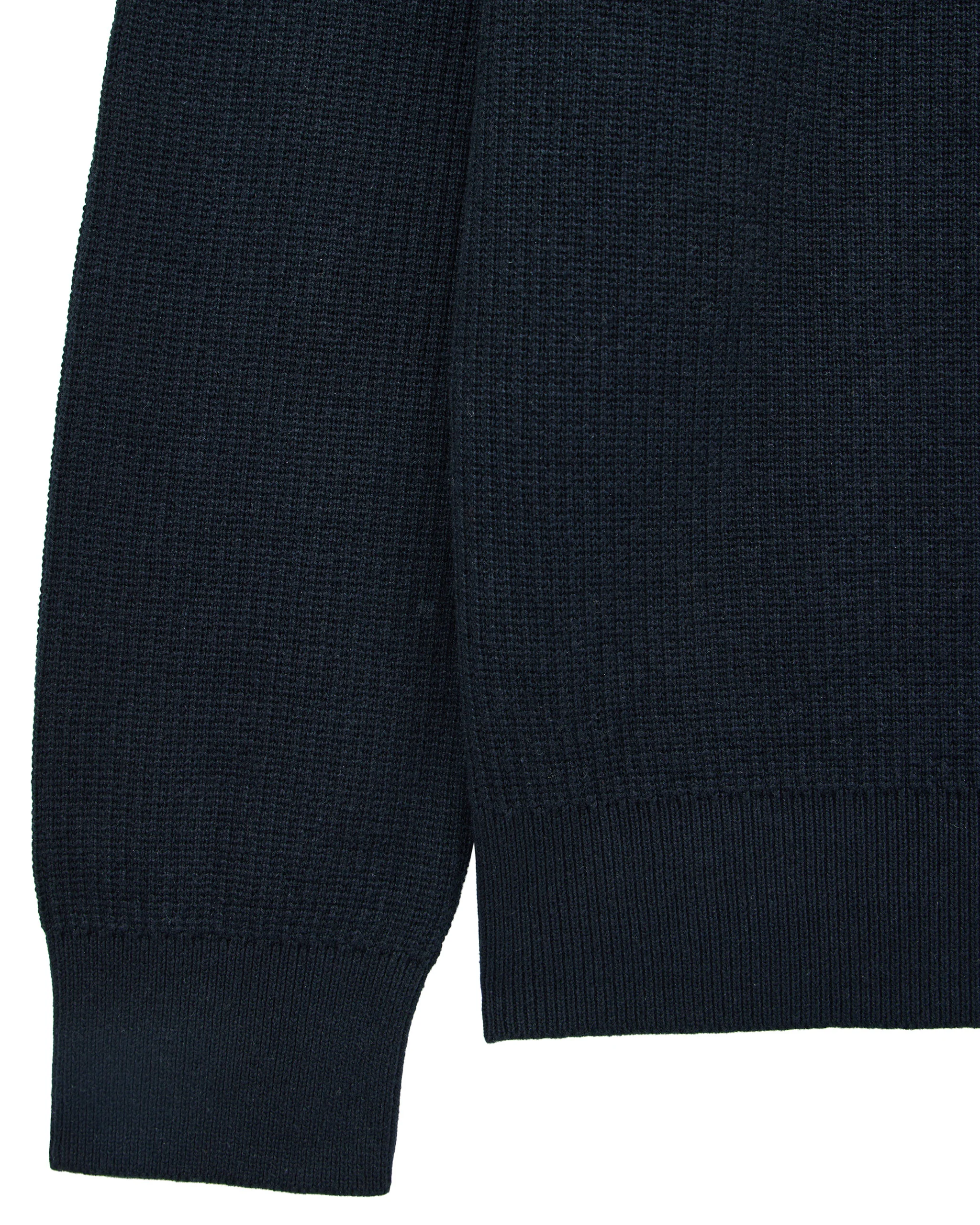Isser Quarter Zip Jumper Navy - Image 6