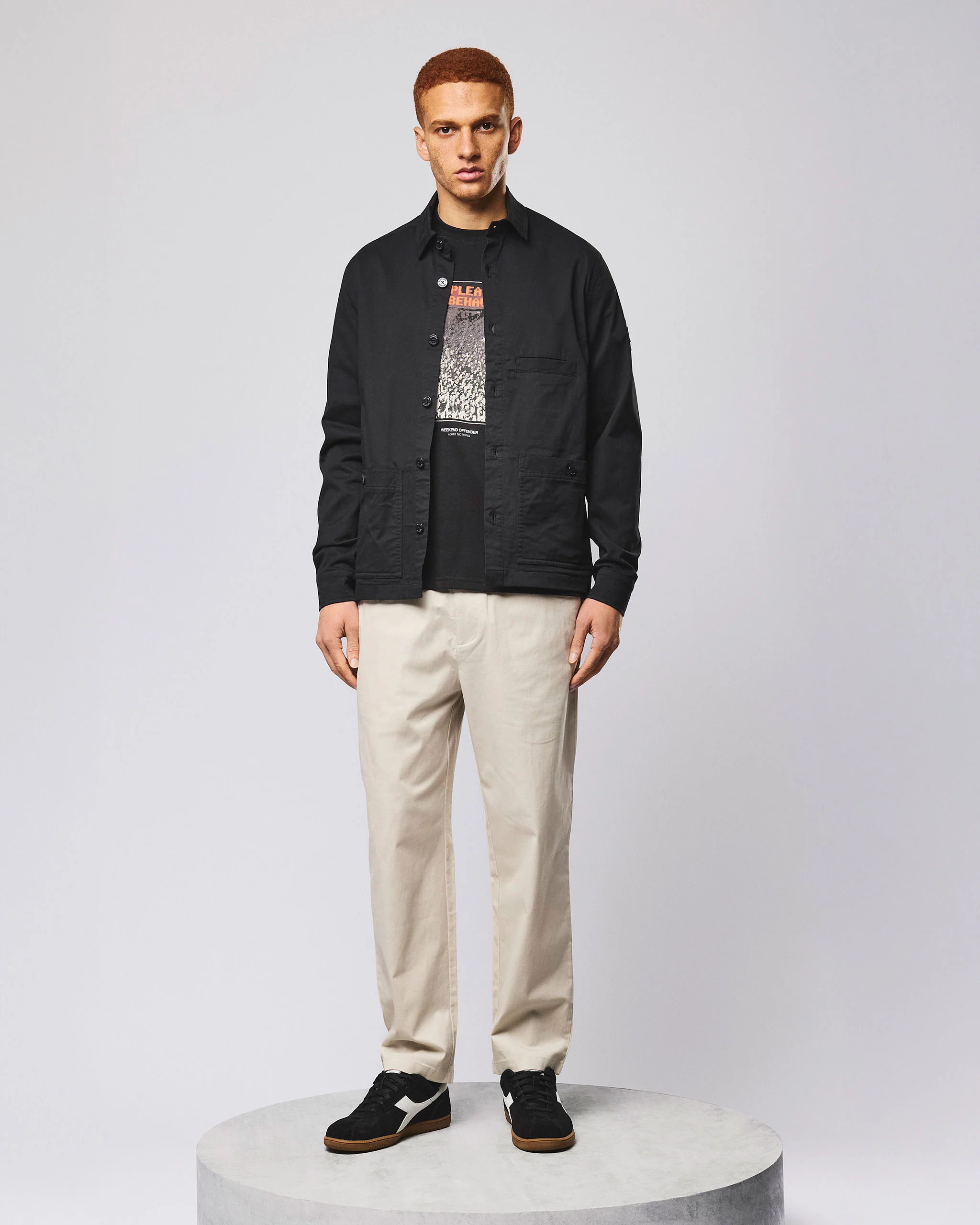 Jerada Over-Shirt Black - Image 3