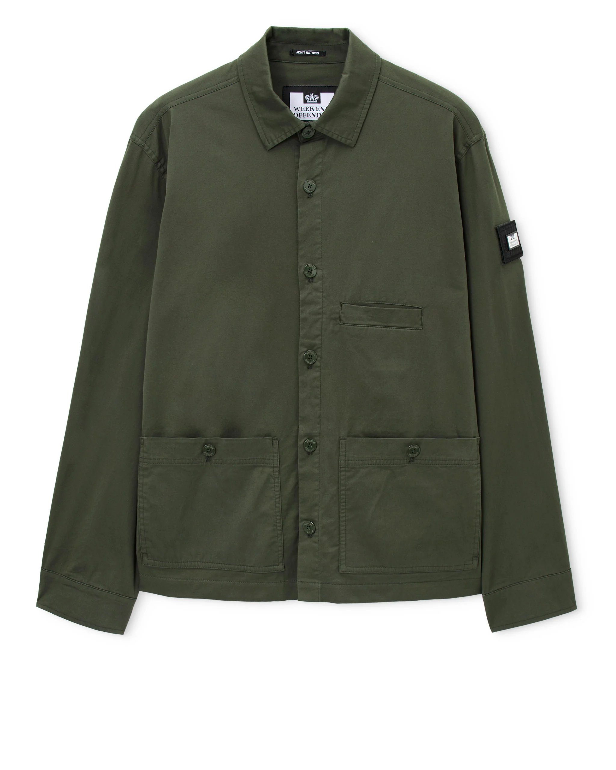Jerada Over-Shirt Black Forest Green