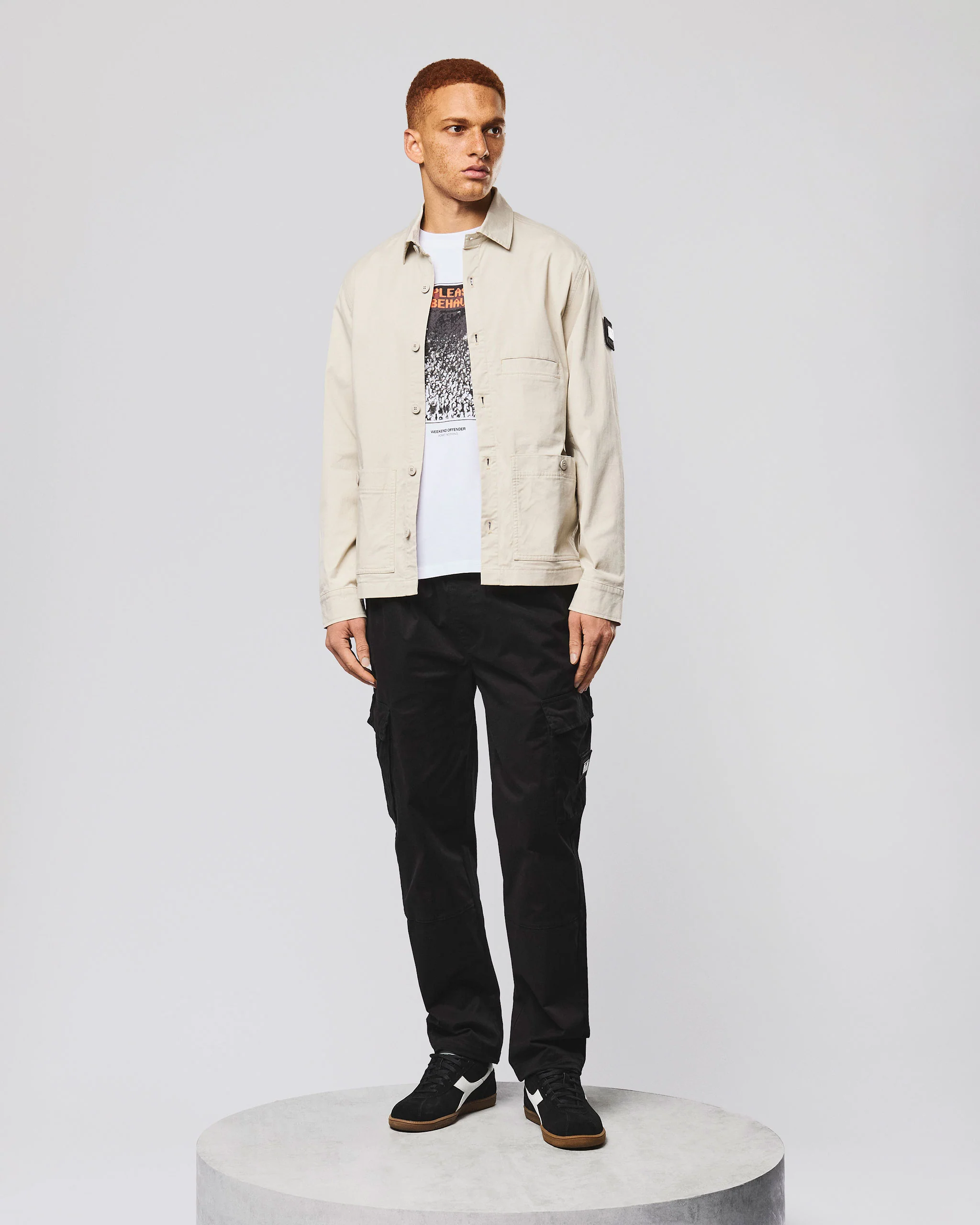 Jerada Over-Shirt Cement - Image 3