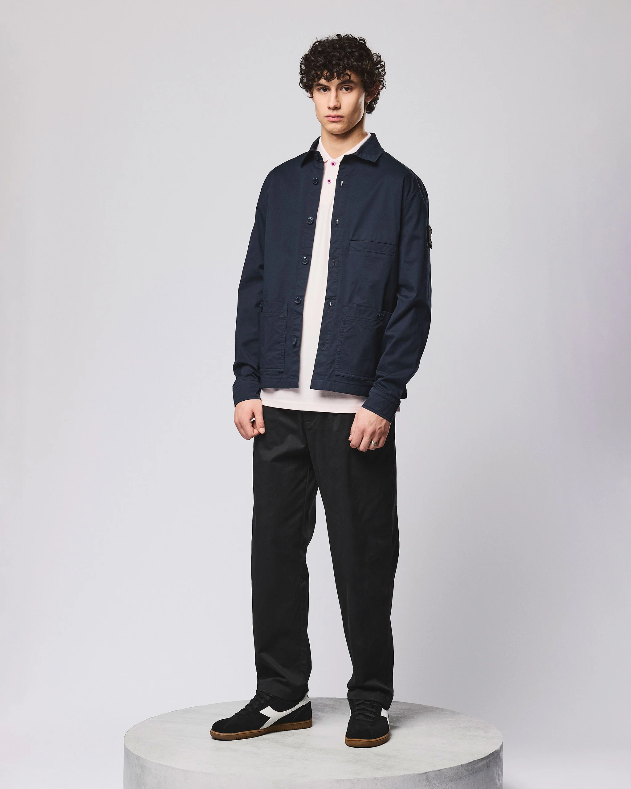 Jerada Over-Shirt Navy - Image 2