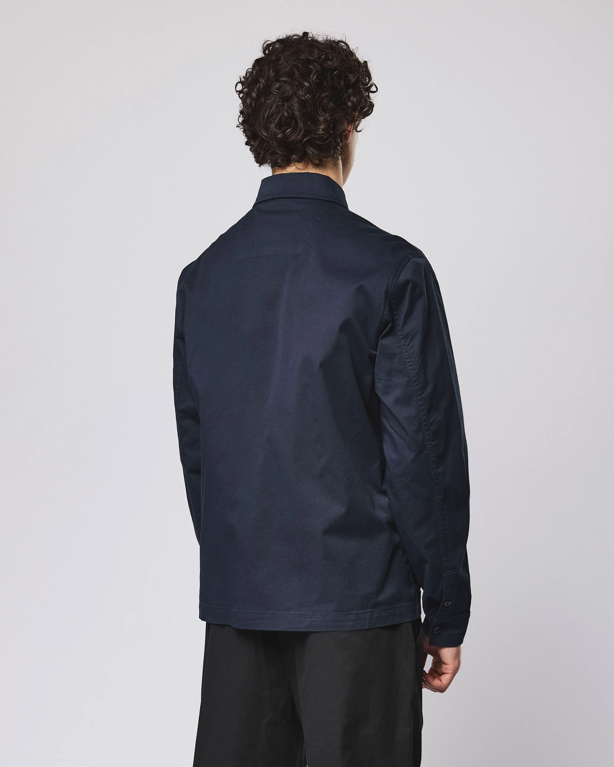 Jerada Over-Shirt Navy - Image 4