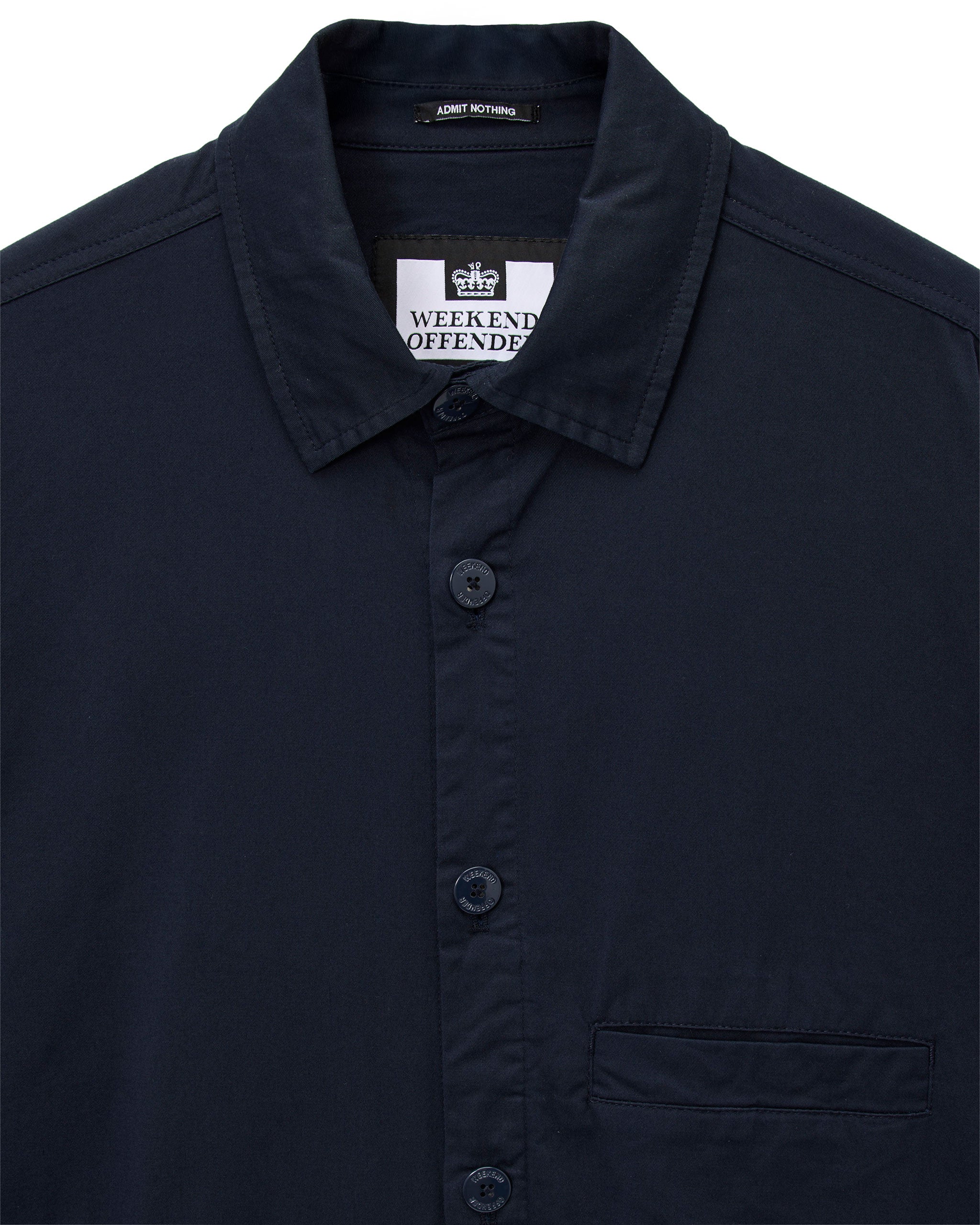 Jerada Over-Shirt Navy - Image 6