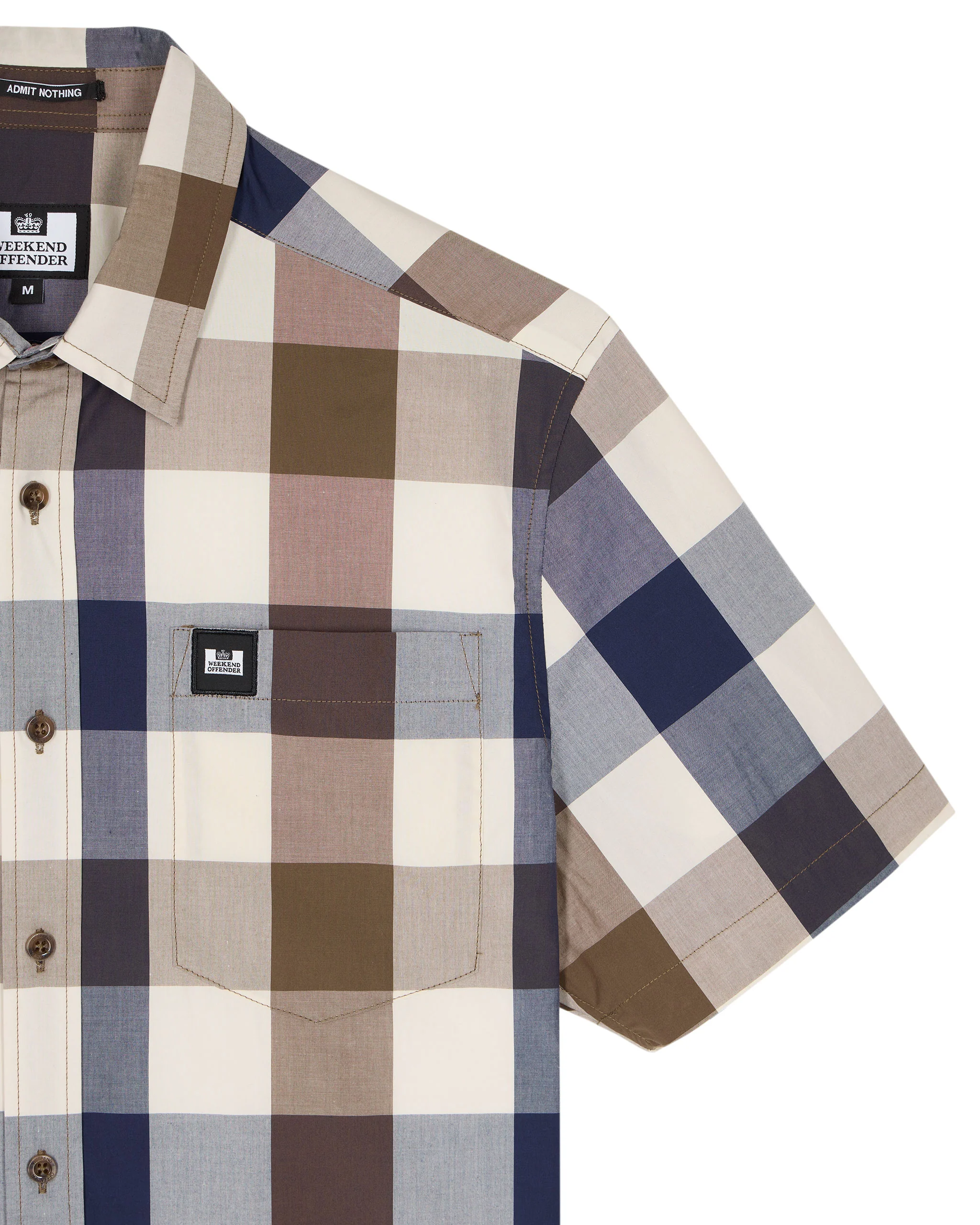 Joyce Short Sleeve Shirt Large House Check - Image 5