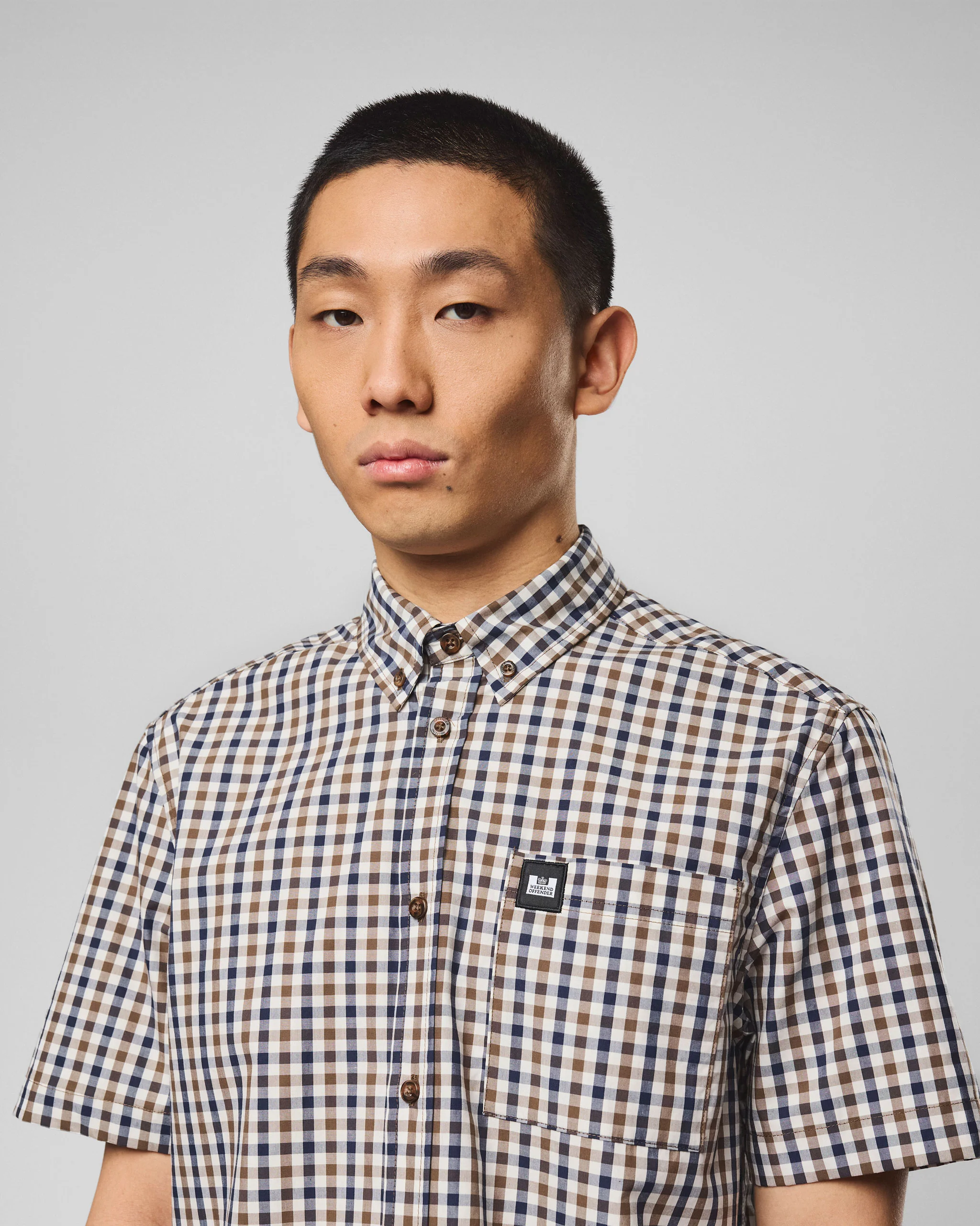 Joyce Short Sleeve Shirt Mid House Check - Image 4