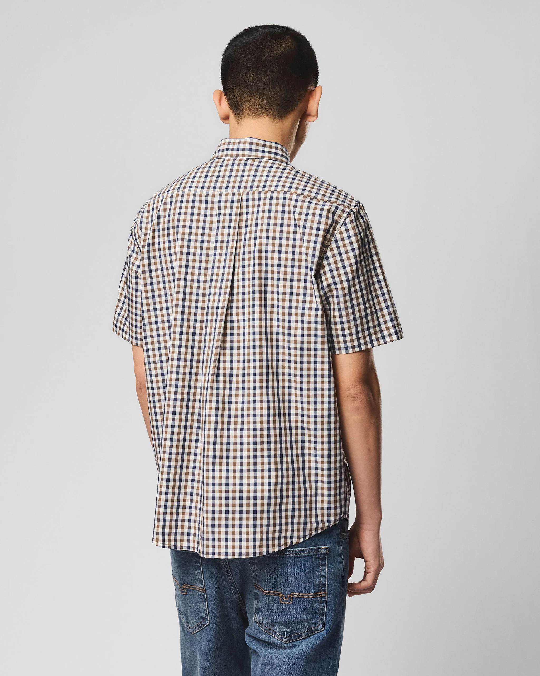 Joyce Short Sleeve Shirt Mid House Check - Image 5