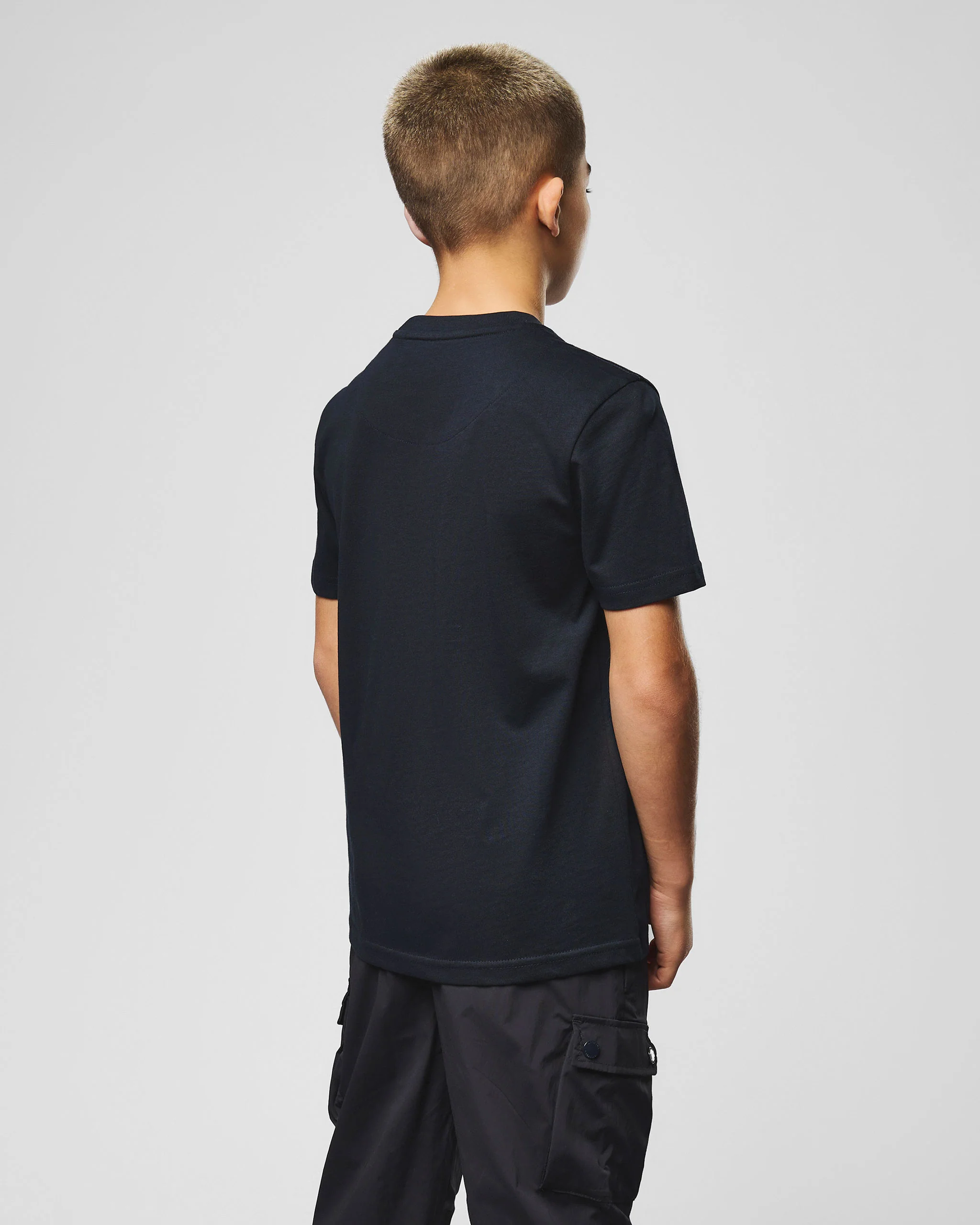 Kids Adrar T-Shirt Navy - Image 4