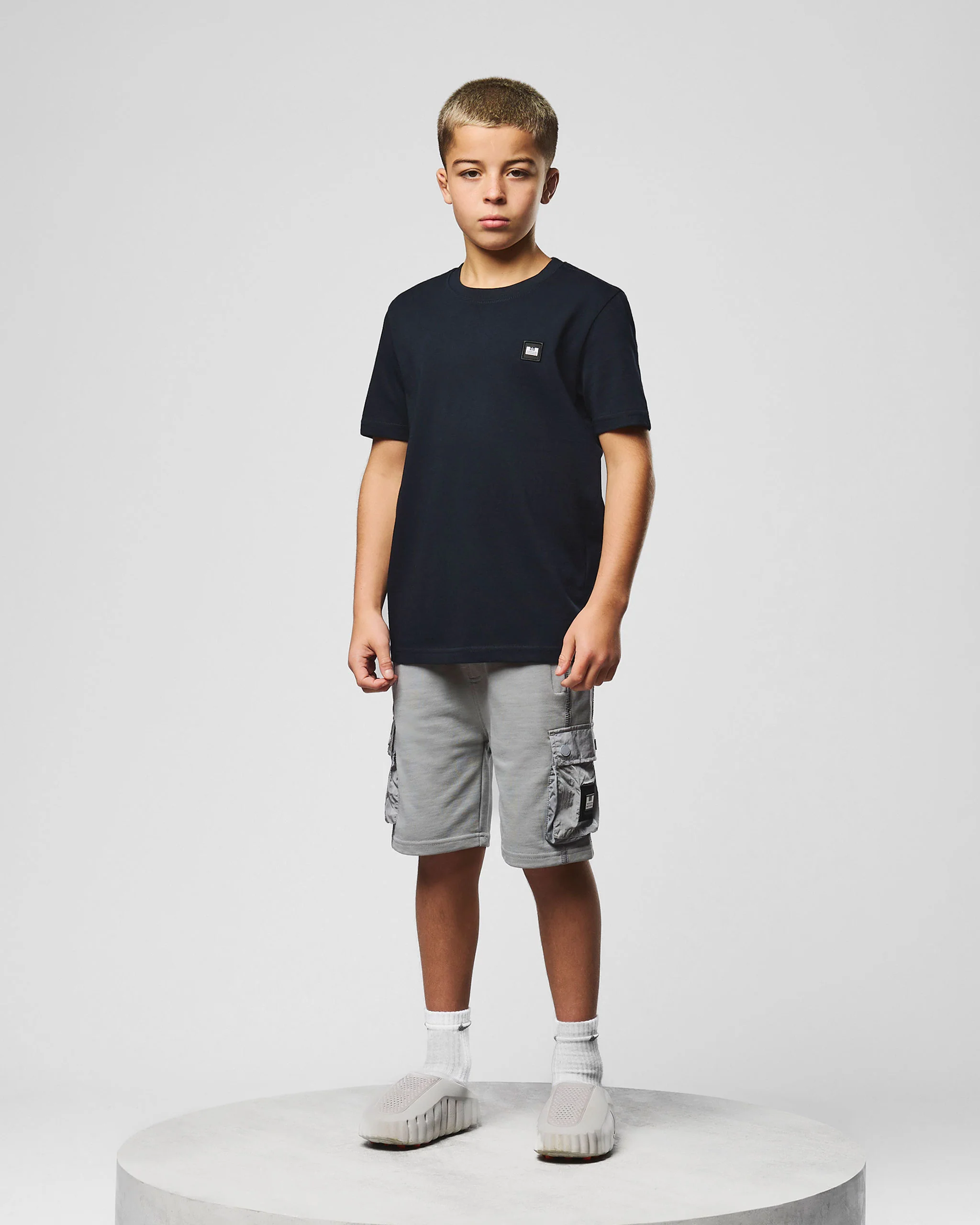 Kids Brooklands T-Shirt Navy - Image 2