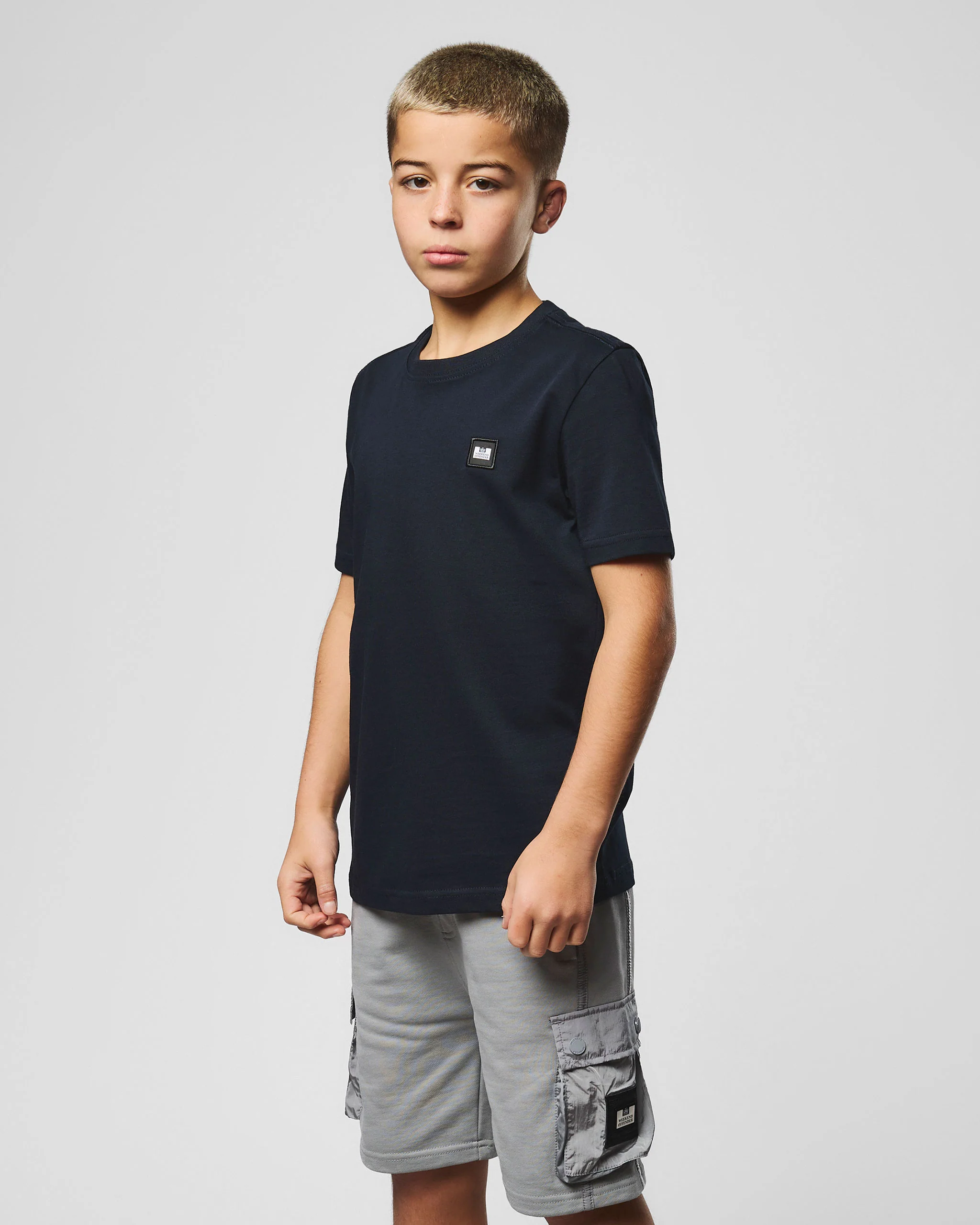 Kids Brooklands T-Shirt Navy - Image 3