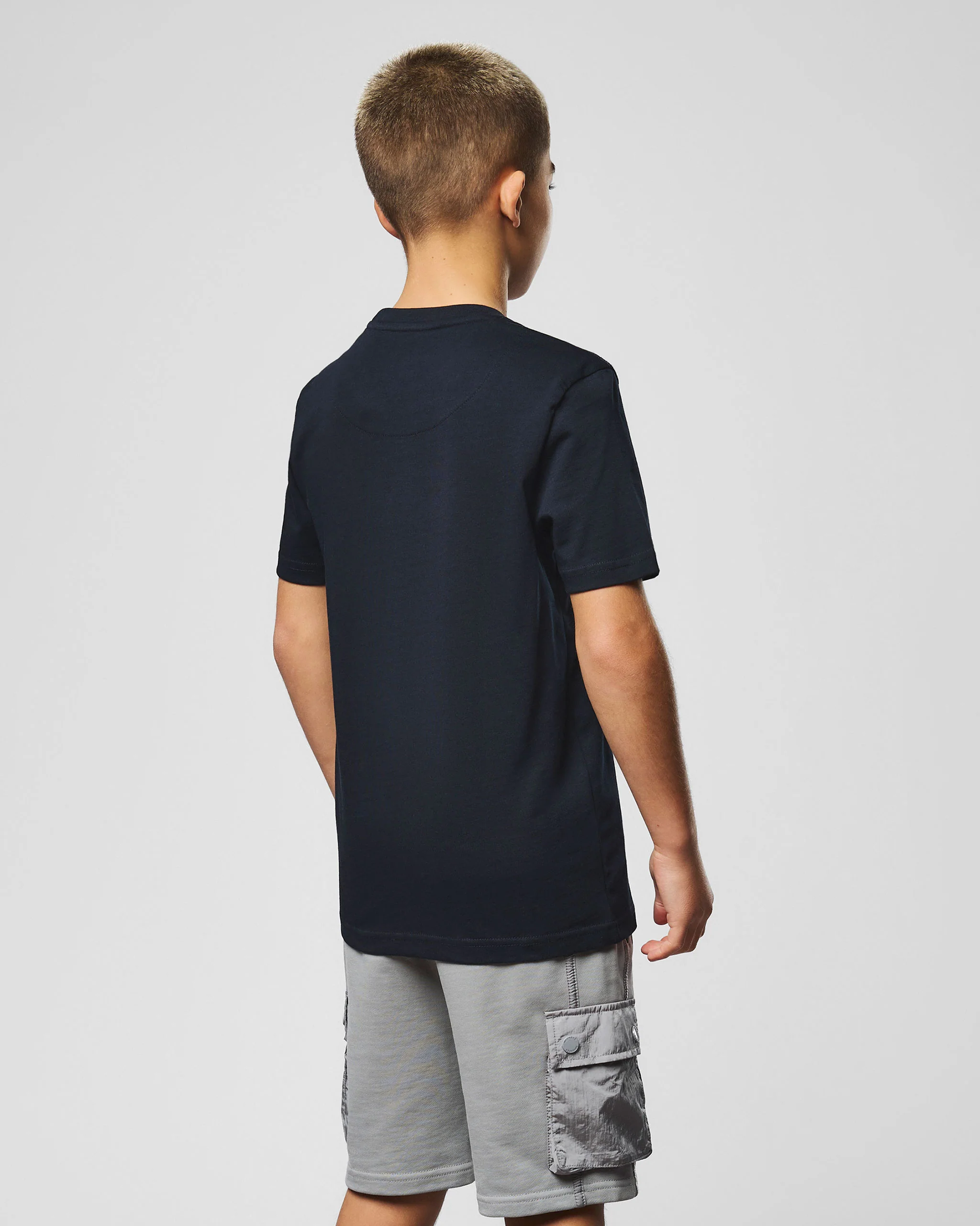 Kids Brooklands T-Shirt Navy - Image 4