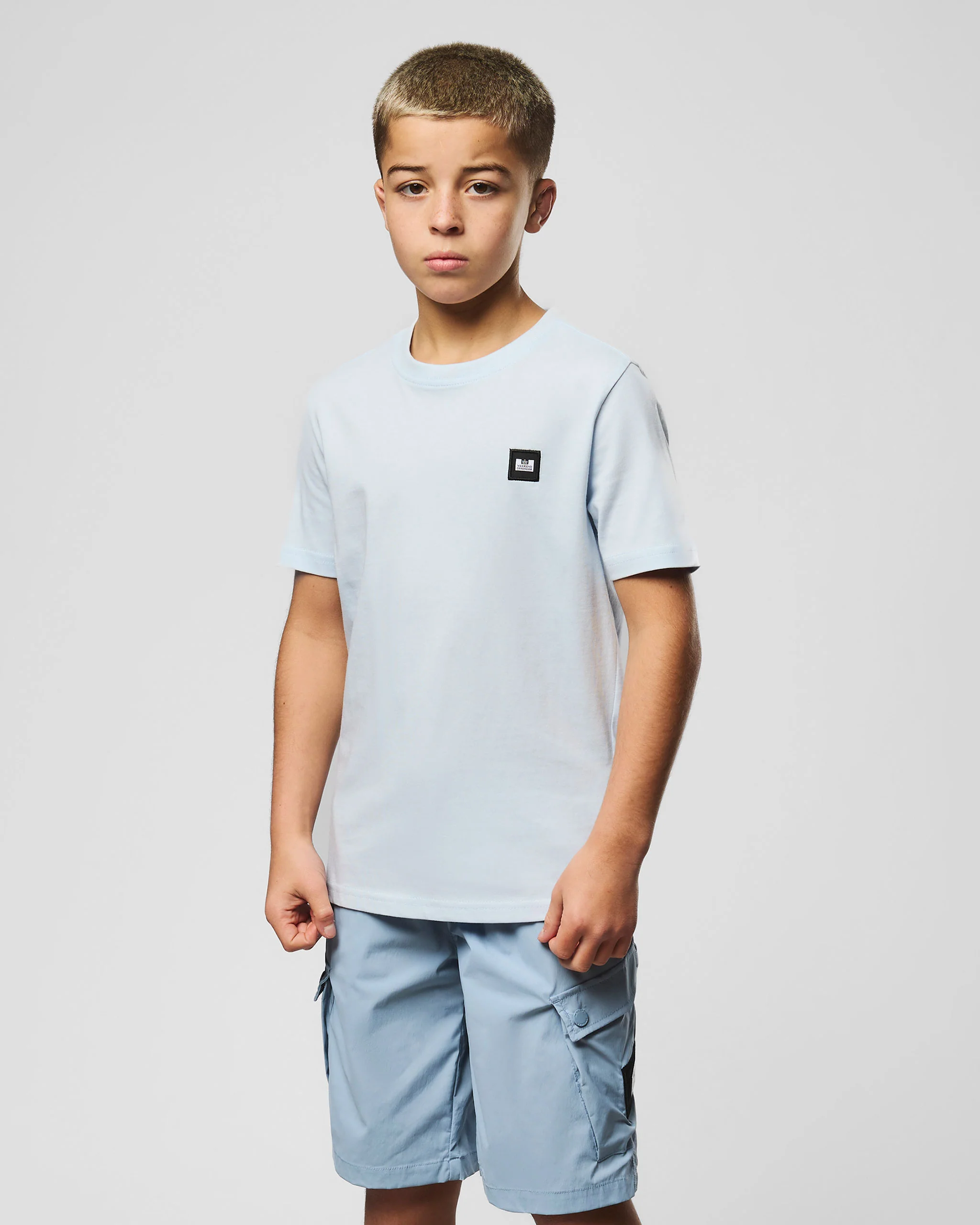 Kids Brooklands T-Shirt Sky Blue - Image 3