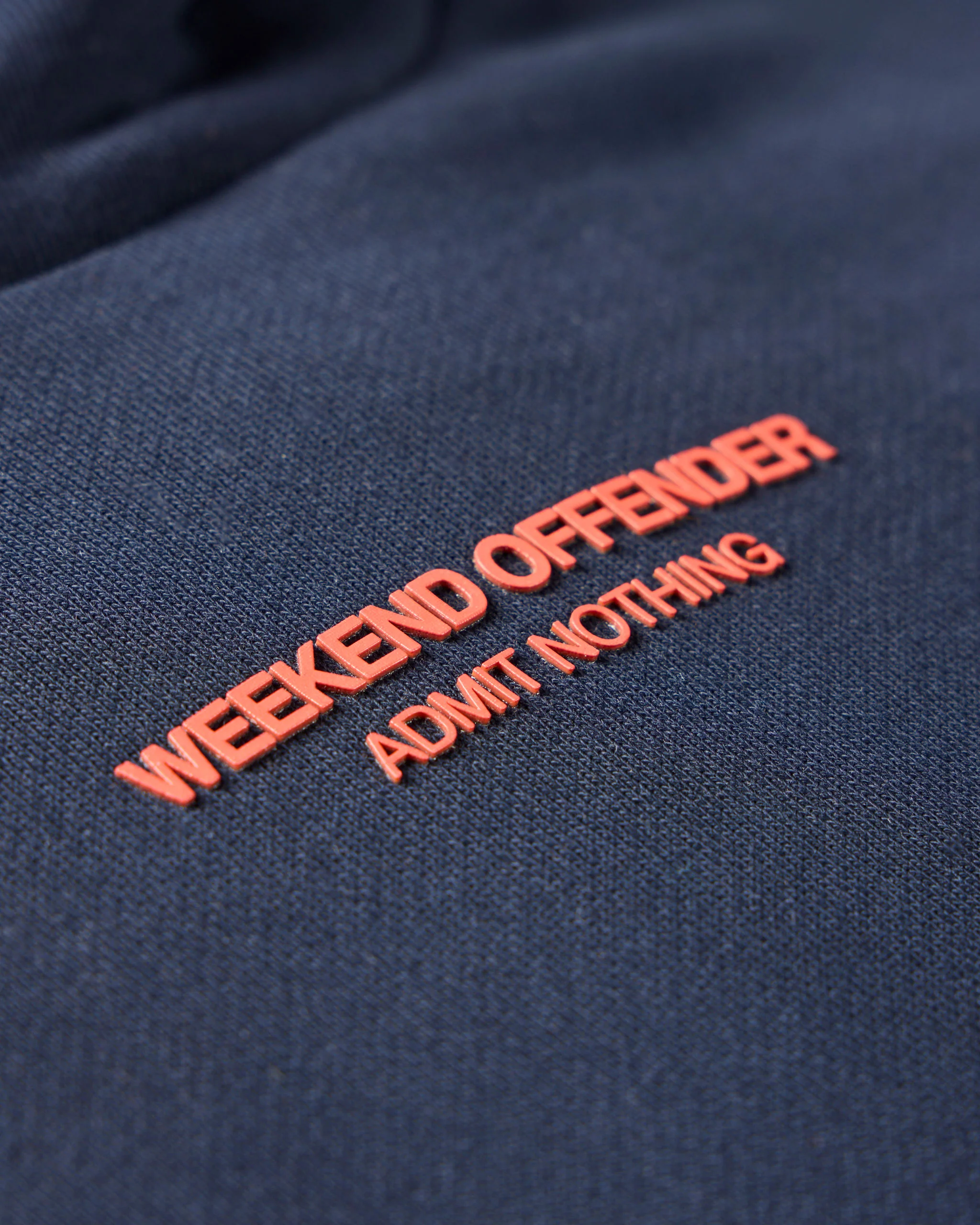Kids Cobain Hoodie Navy/Sunset Orange - Image 6
