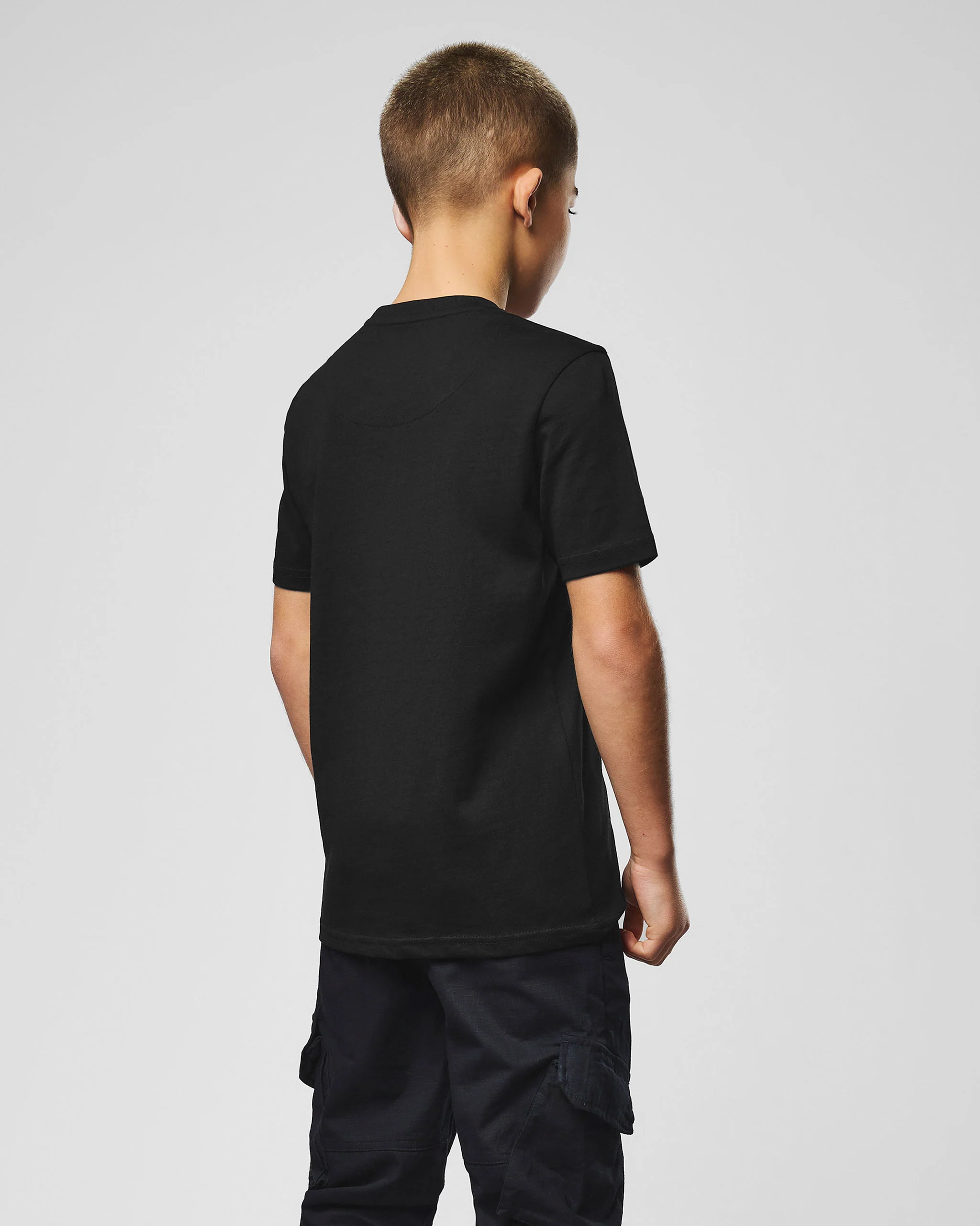 Kids Everyone Graphic T-Shirt Black - Image 5