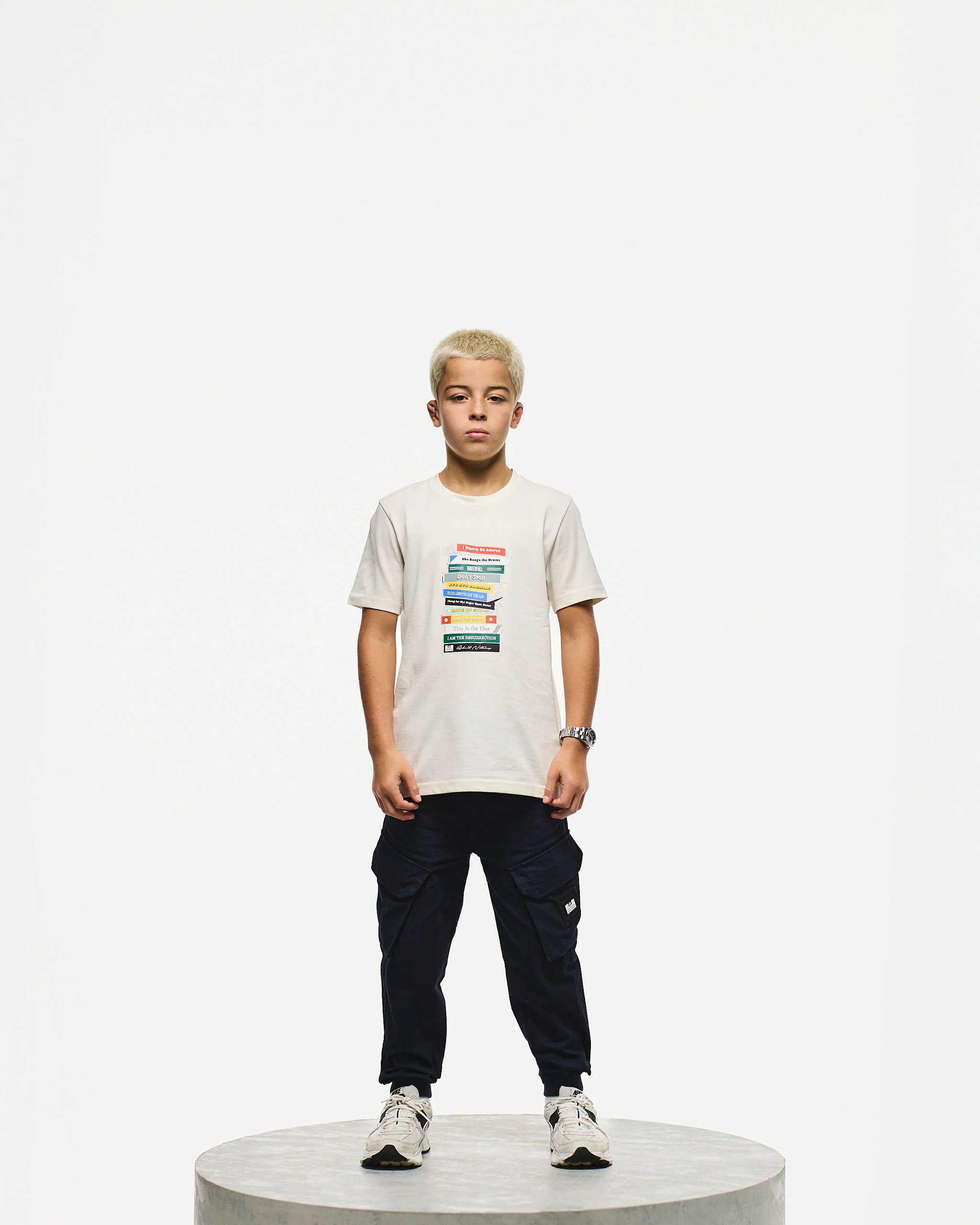 Kids Limone Graphic T-Shirt Ghost - Image 2