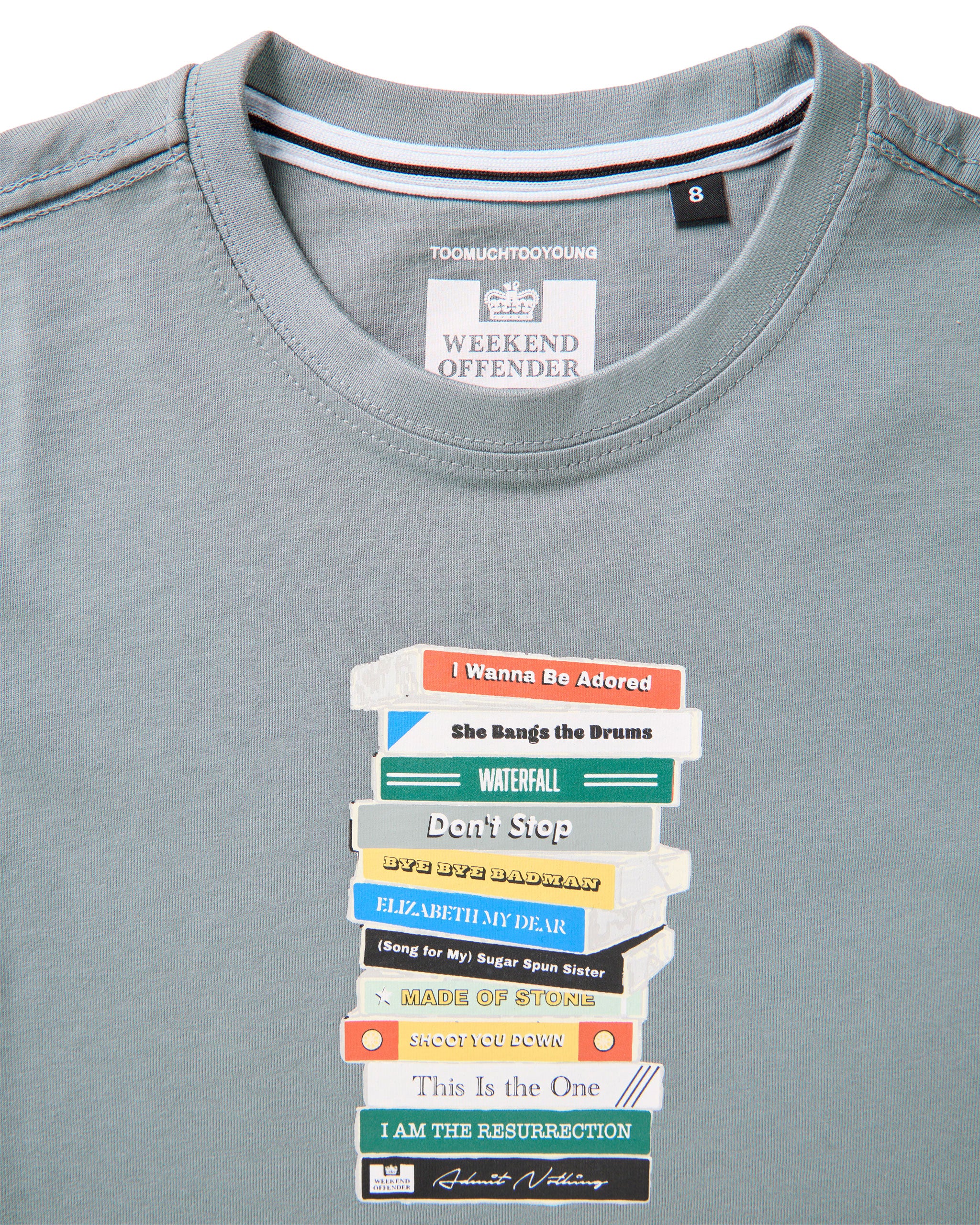 Kids Limone Graphic T-Shirt Porpoise Grey - Image 5