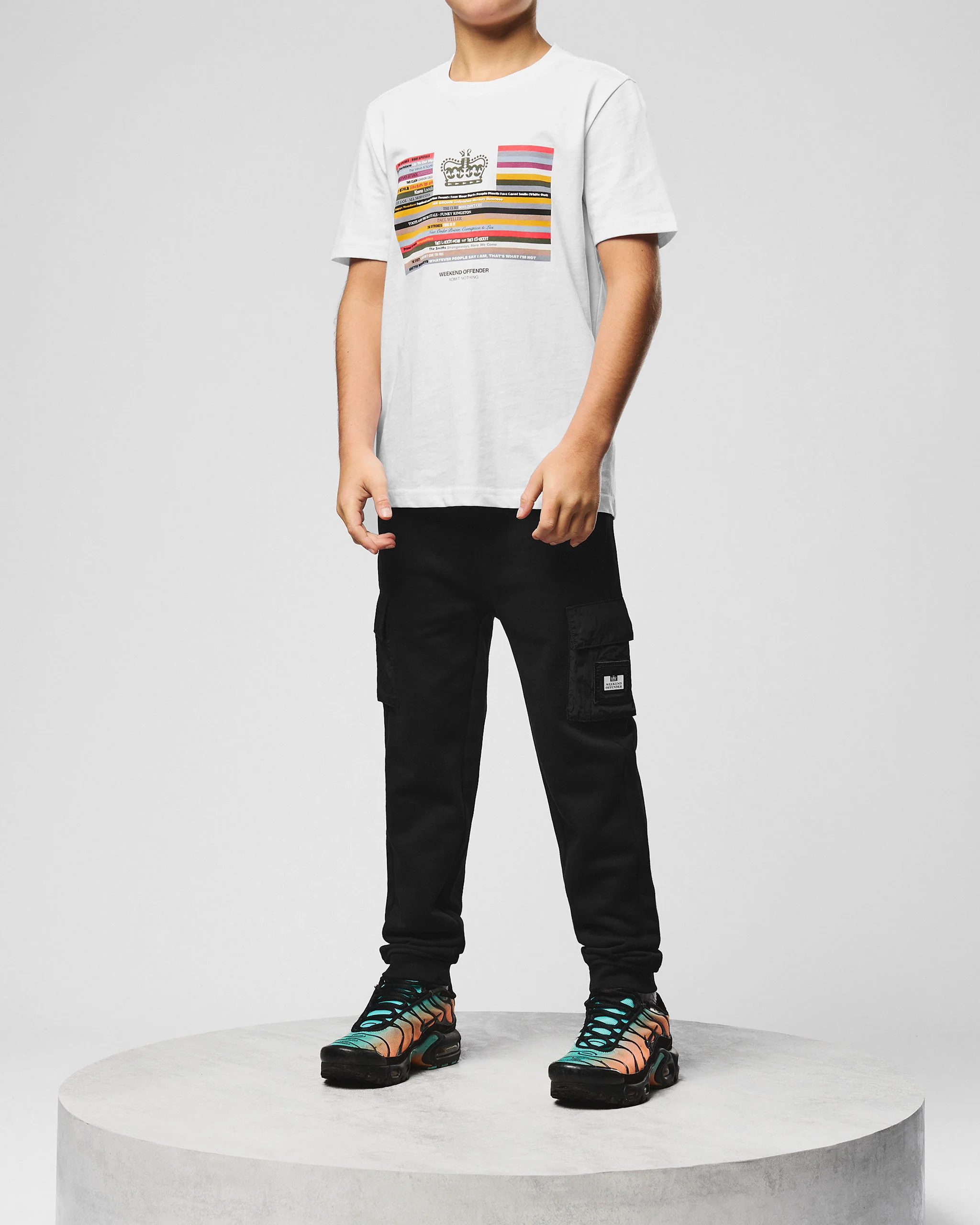 Kids Lippi Joggers Black - Image 3