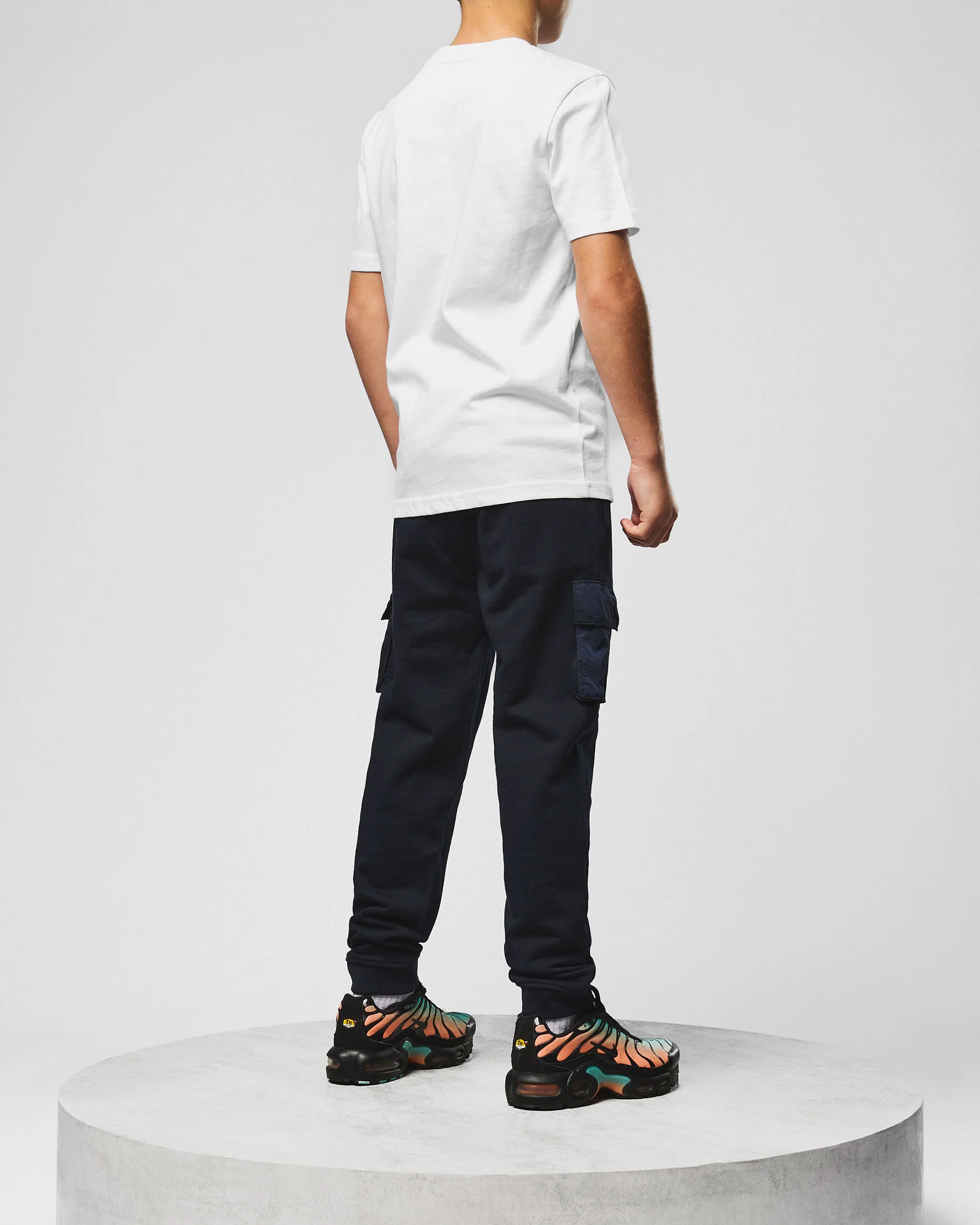 Kids Lippi Joggers Navy - Image 4