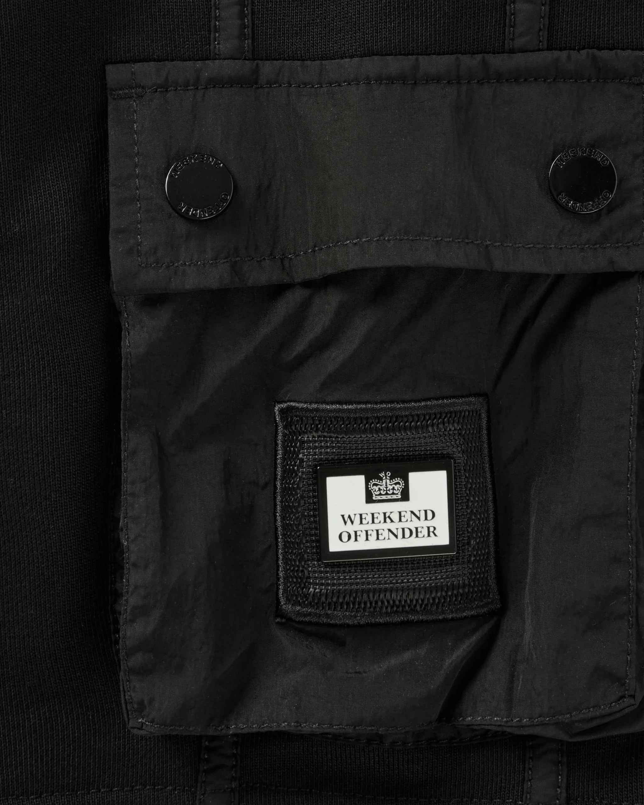 Kids Nor'Easter Jogger Shorts Black - Image 5