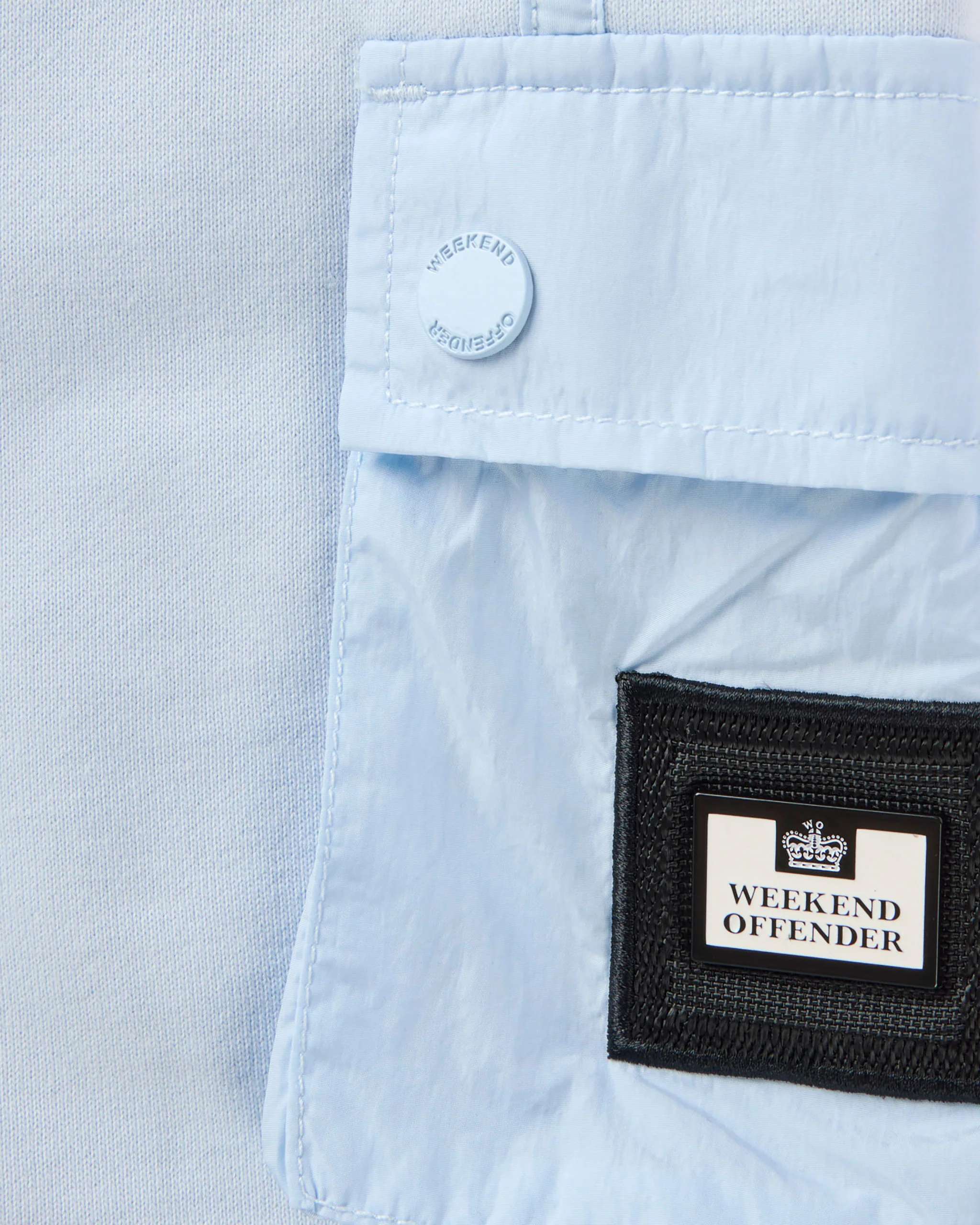Kids Nor'Easter Jogger Shorts Sky Blue - Image 5
