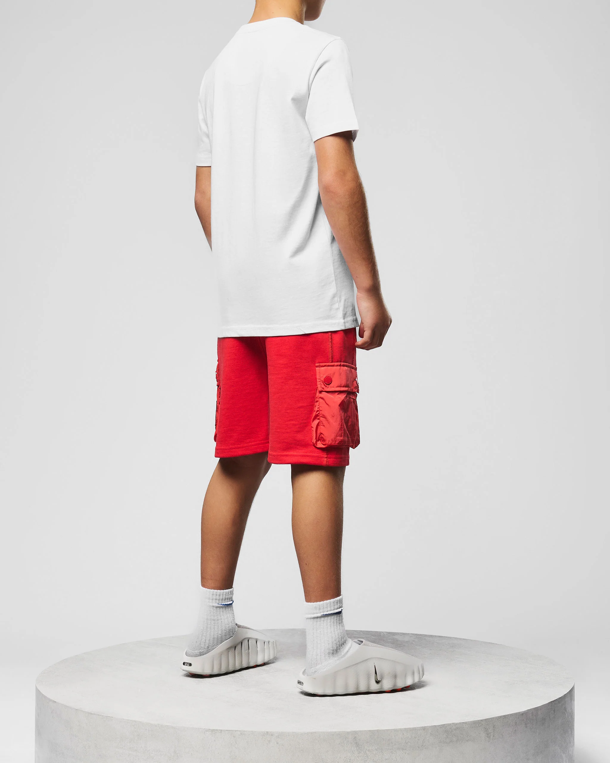Kids Nor'Easter Jogger Shorts Watermelon - Image 4