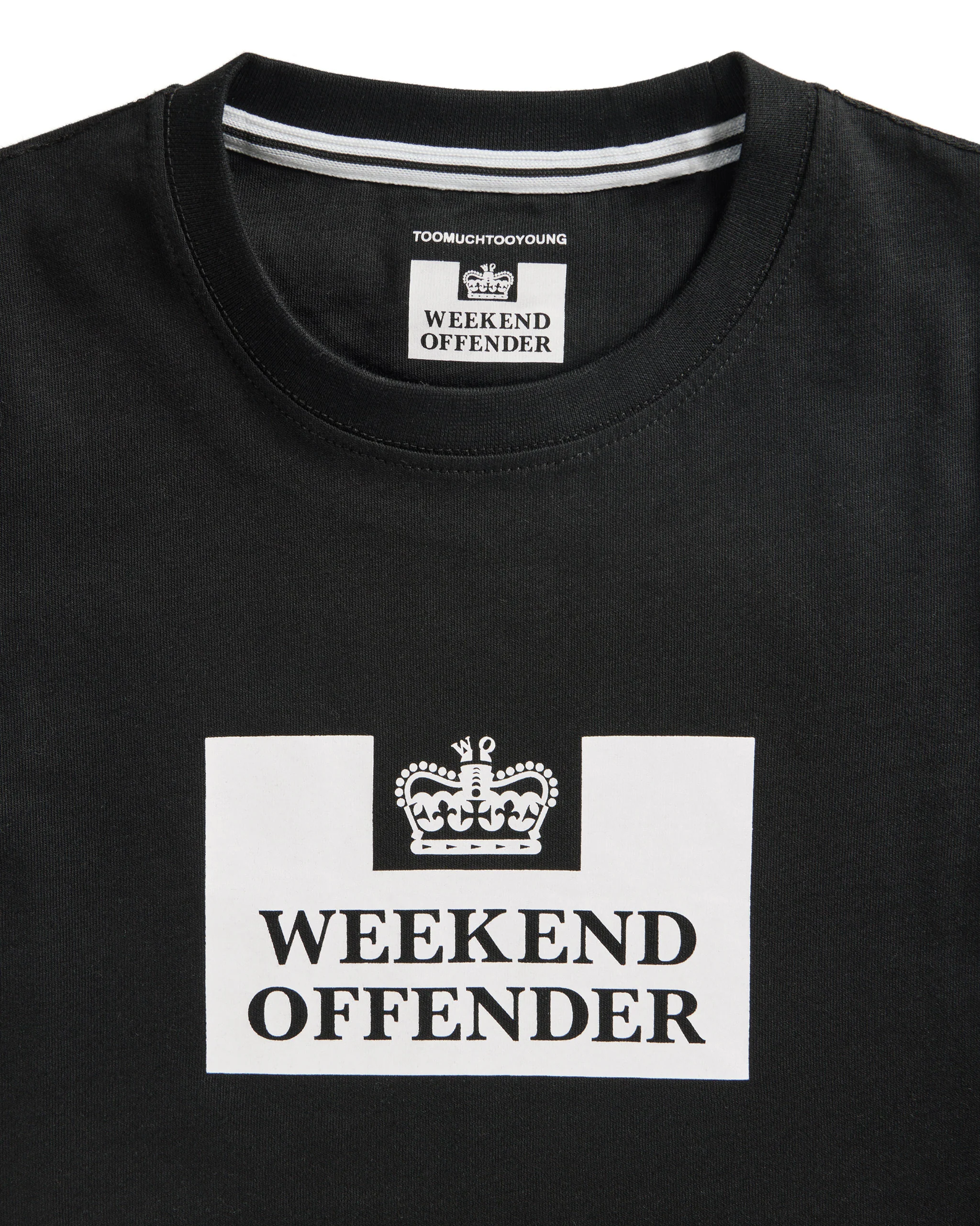 Kids Prison Classic T-Shirt Black - Image 5