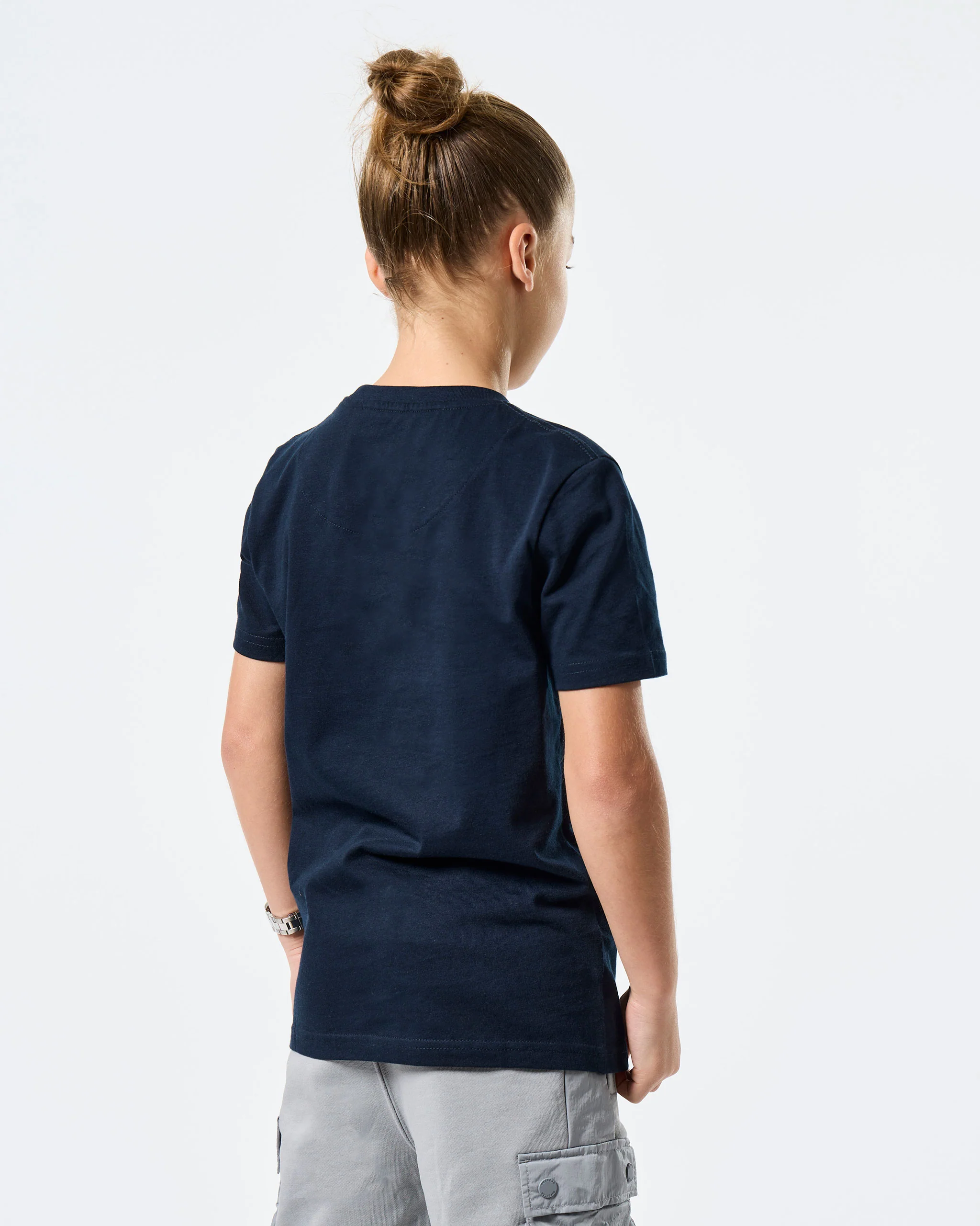 Kids Prison Classic T-Shirt Navy - Image 4