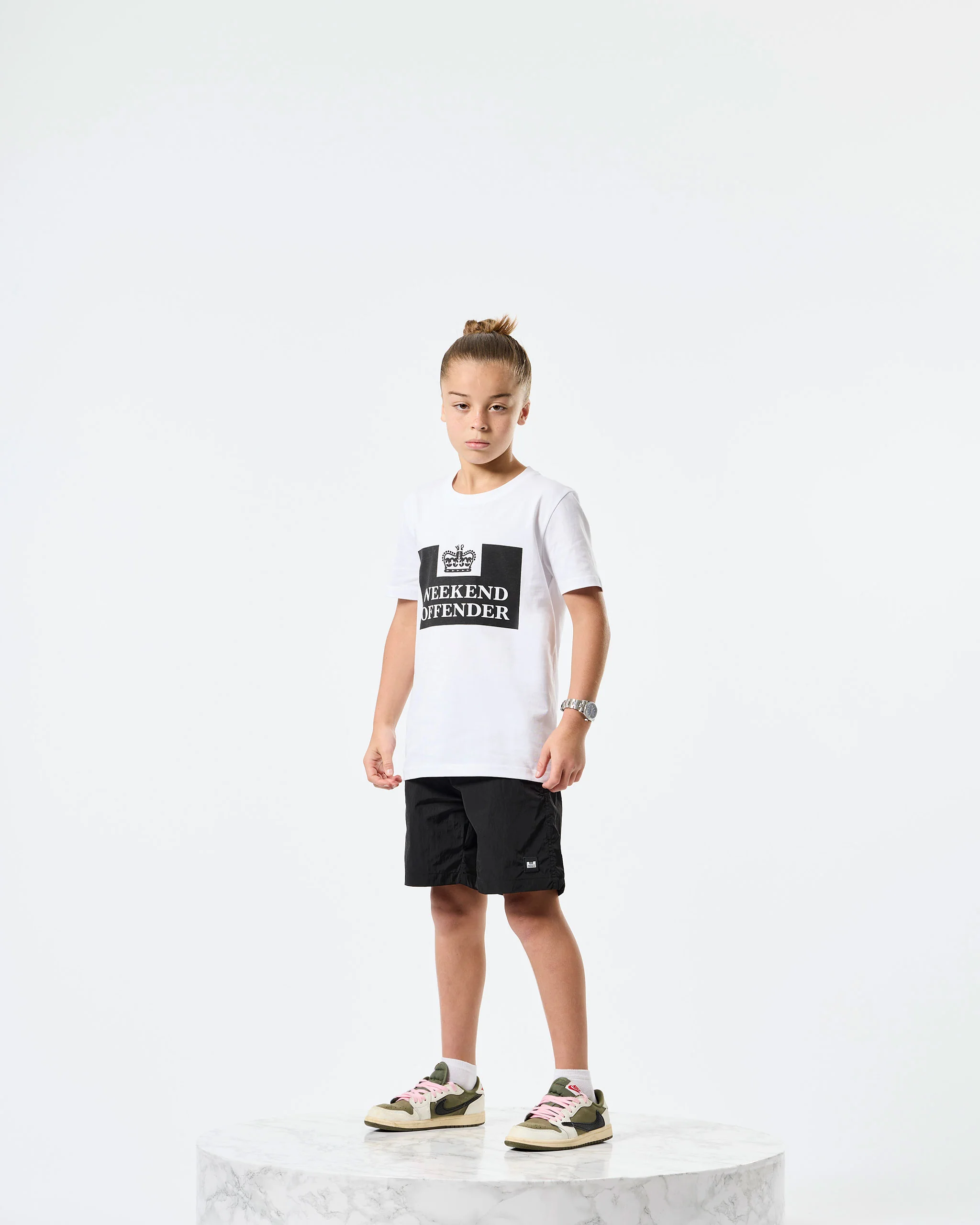 Kids Prison Classic T-Shirt White - Image 3