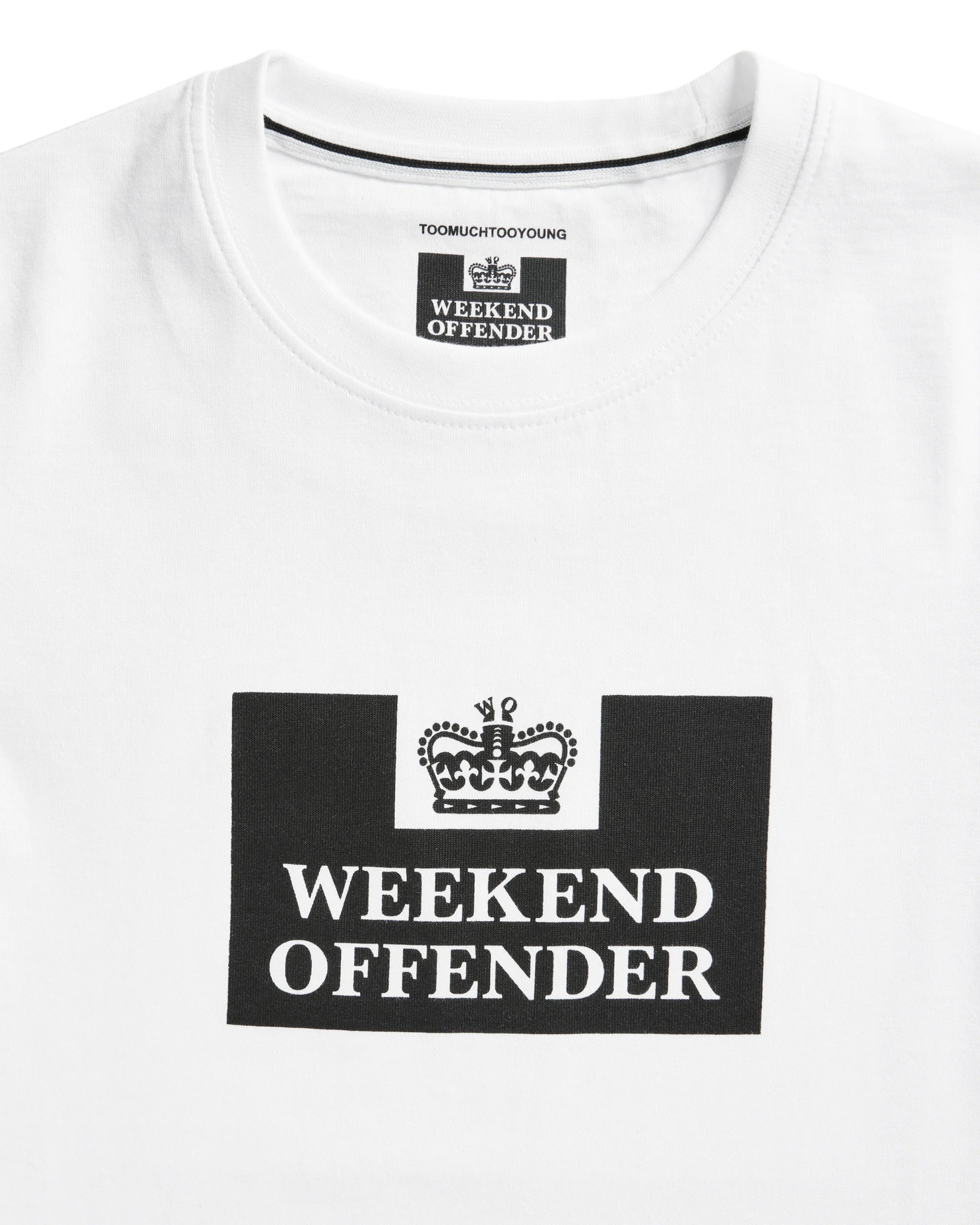 Kids Prison Classic T-Shirt White - Image 5