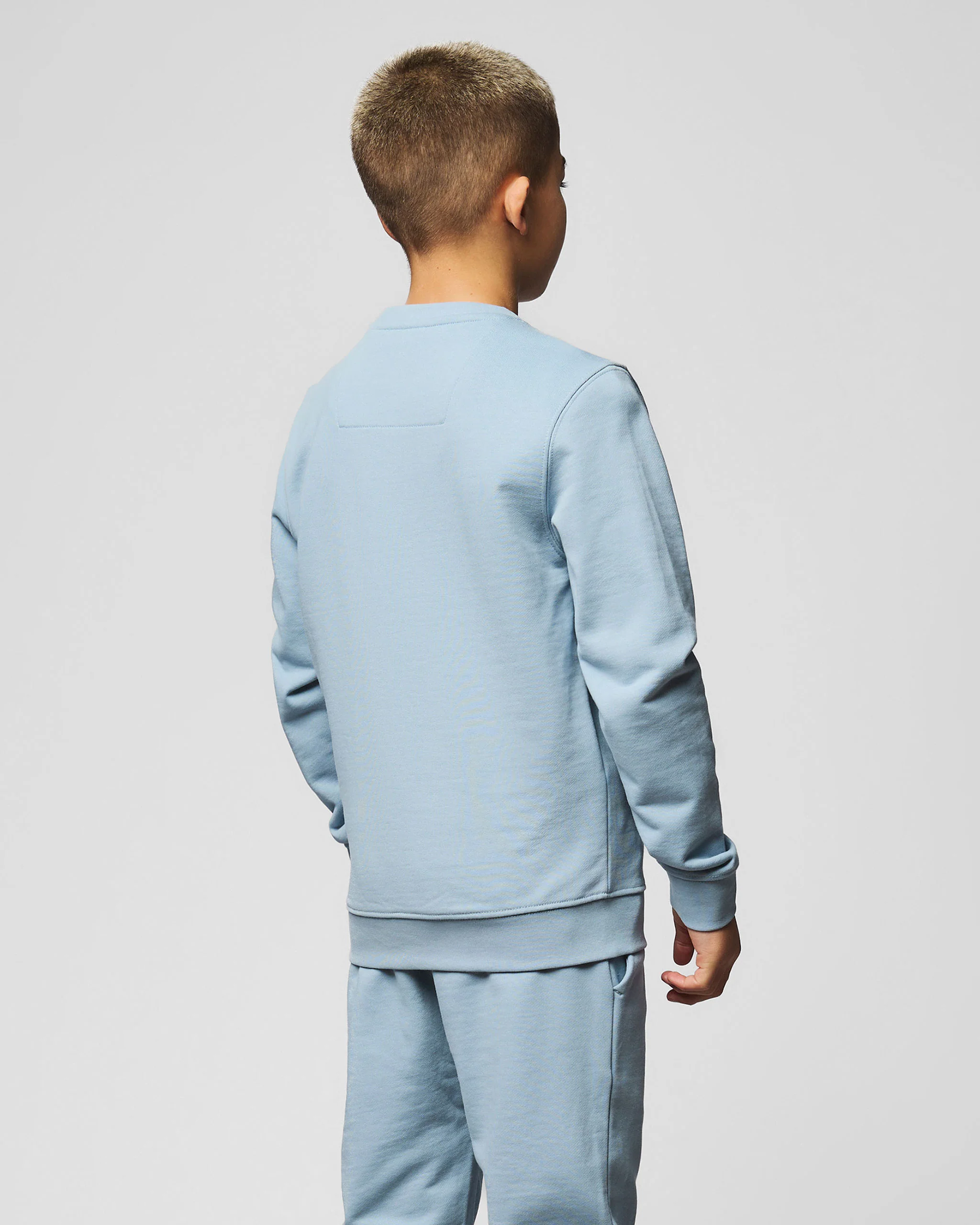 Kids Raval Sweatshirt Blue Tourmaline/White - Image 4