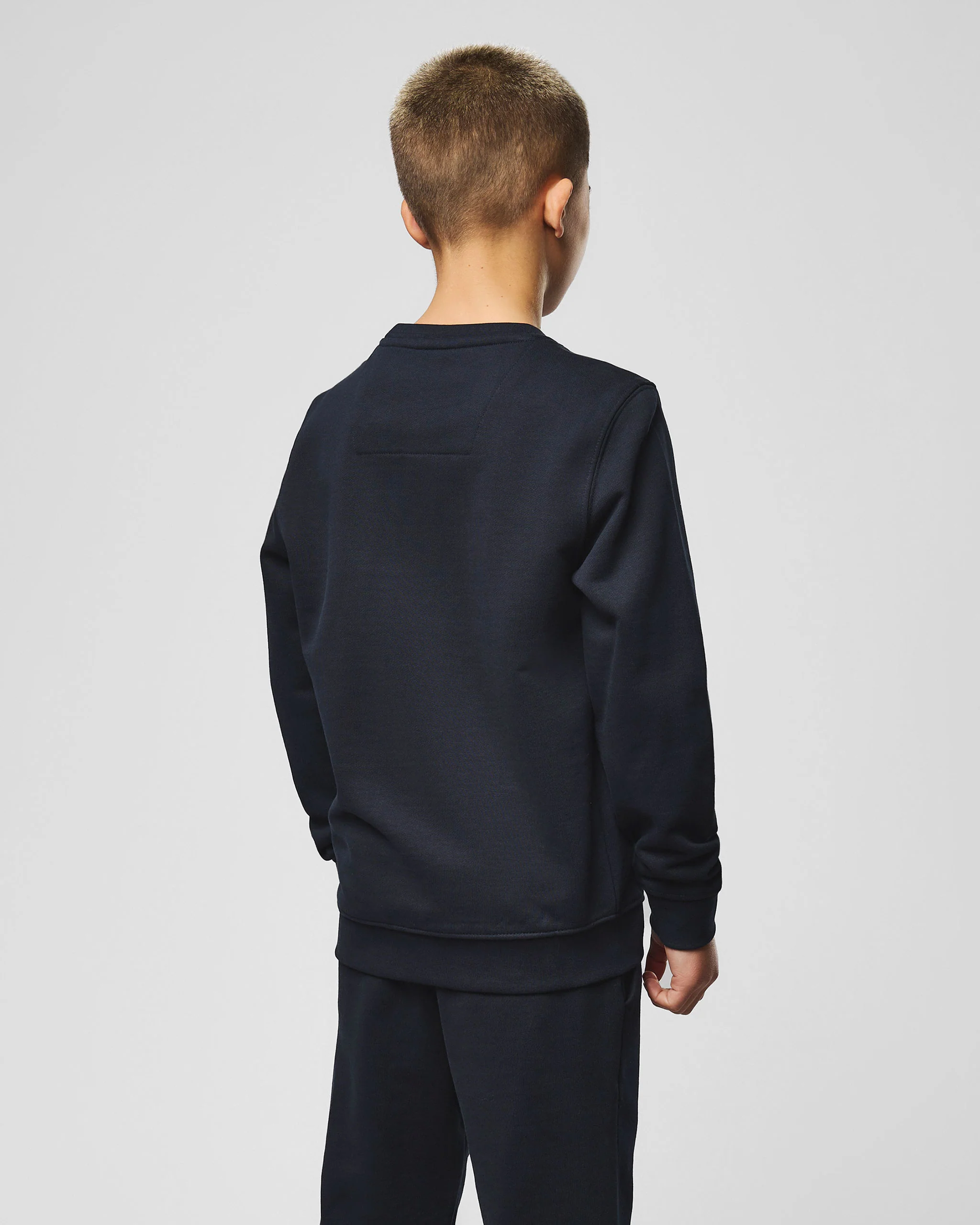 Kids Raval Sweatshirt Navy/White - Image 4
